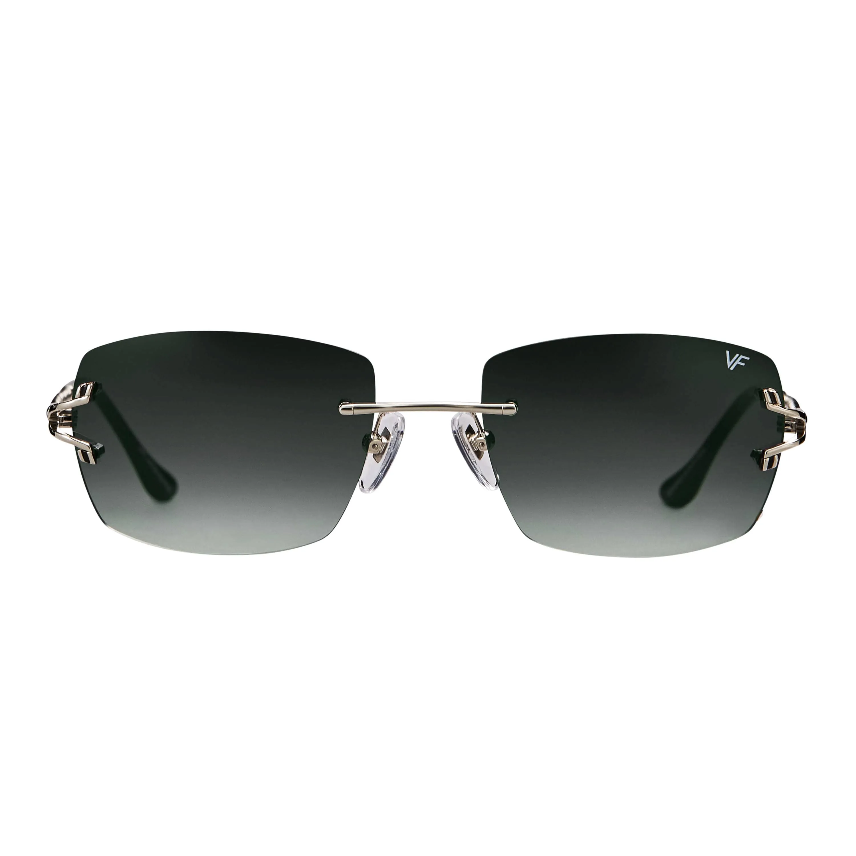 Bal Harbour Rimless Drill Mount 24KT White Gold