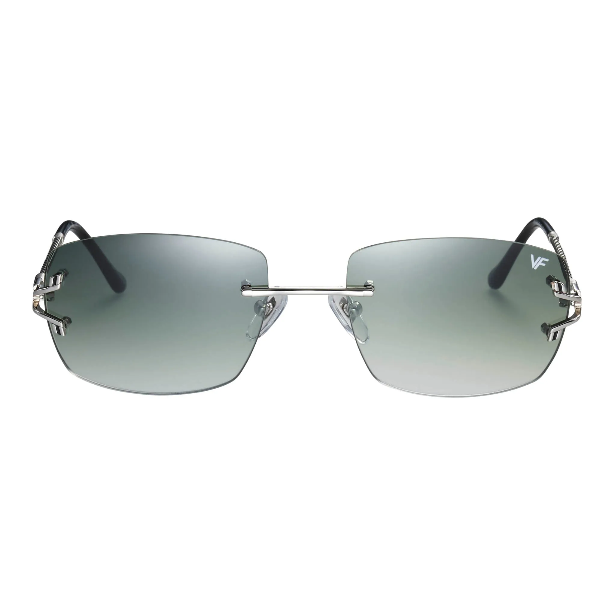 Bal Harbour Rimless Drill Mount 24KT White Gold
