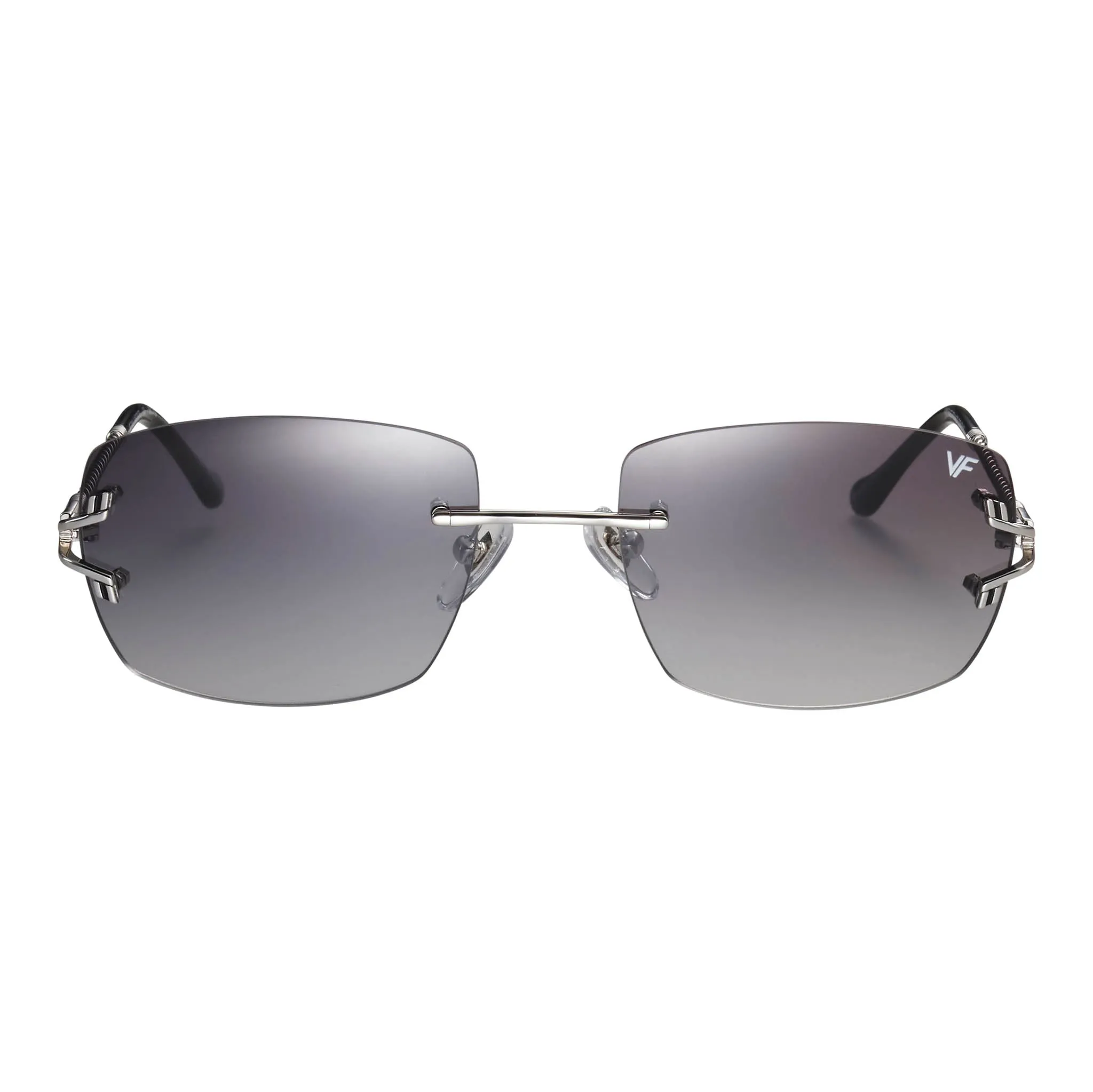 Bal Harbour Rimless Drill Mount 24KT White Gold