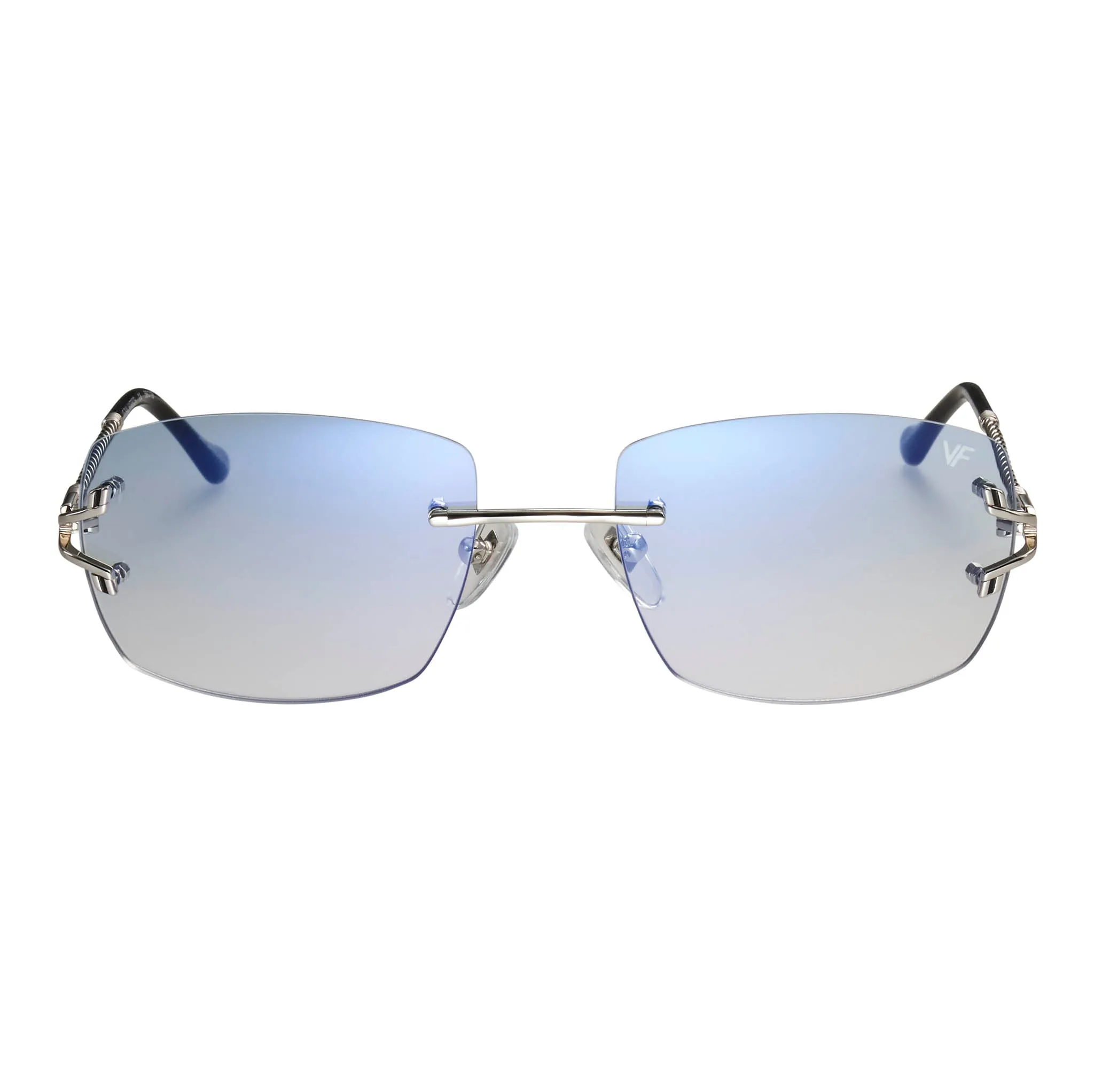 Bal Harbour Rimless Drill Mount 24KT White Gold