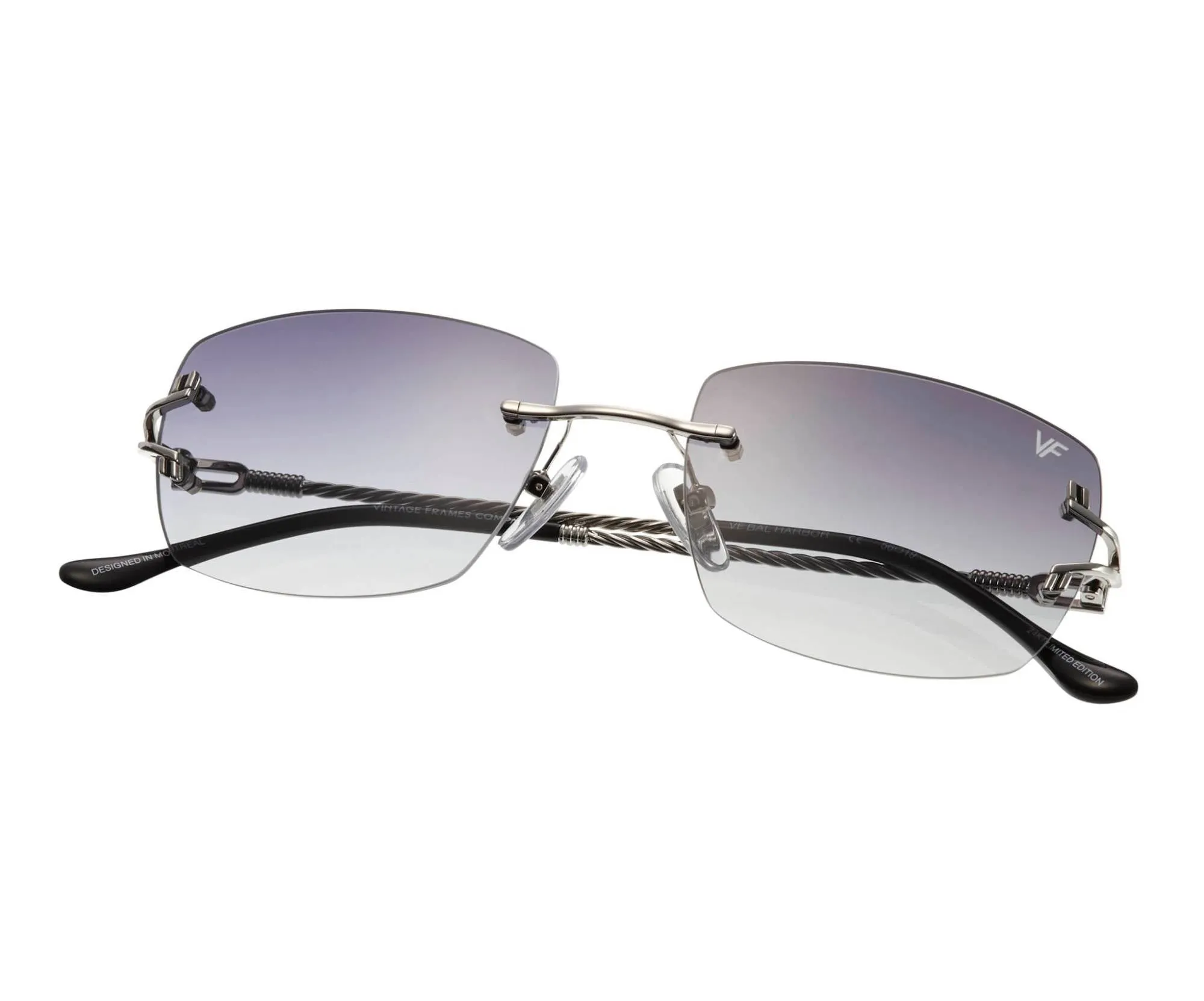 Bal Harbour Rimless Drill Mount 24KT White Gold
