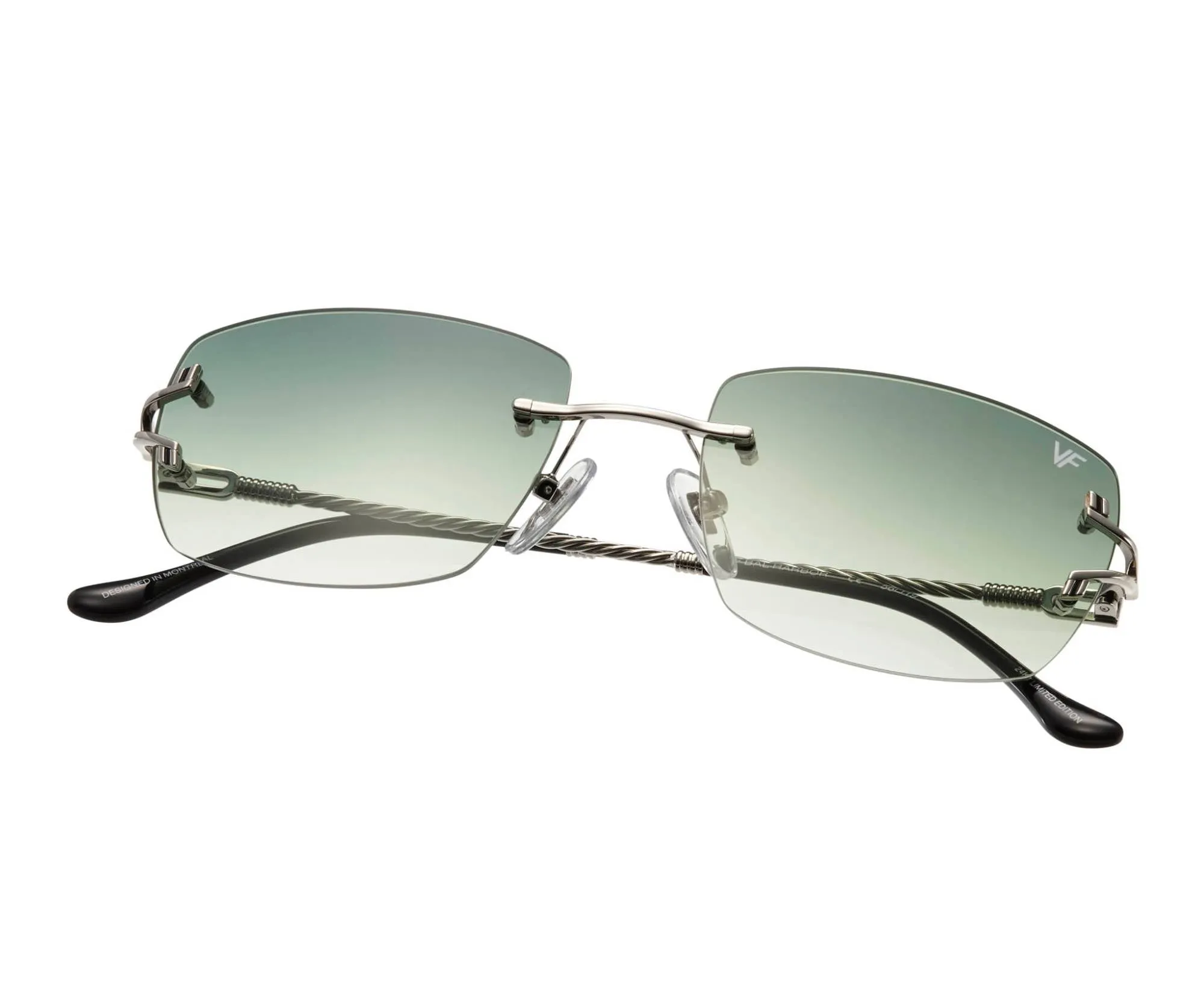 Bal Harbour Rimless Drill Mount 24KT White Gold