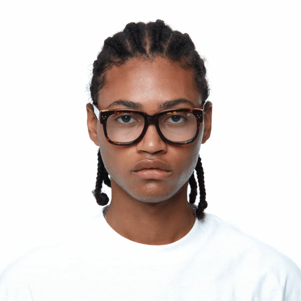 Billionaire Tortoise Brown Acetate