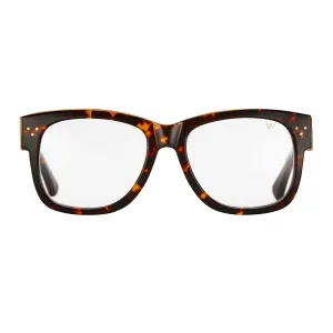 Billionaire Tortoise Brown Acetate