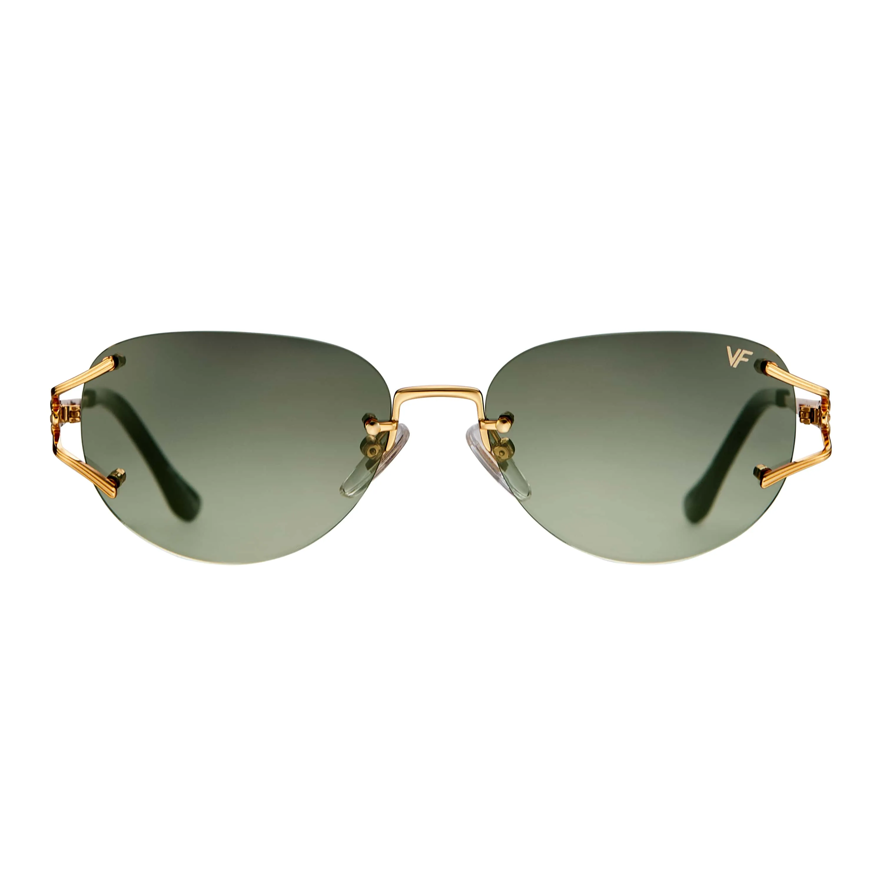 Broadway 24KT Gold Rimless Drill Mount