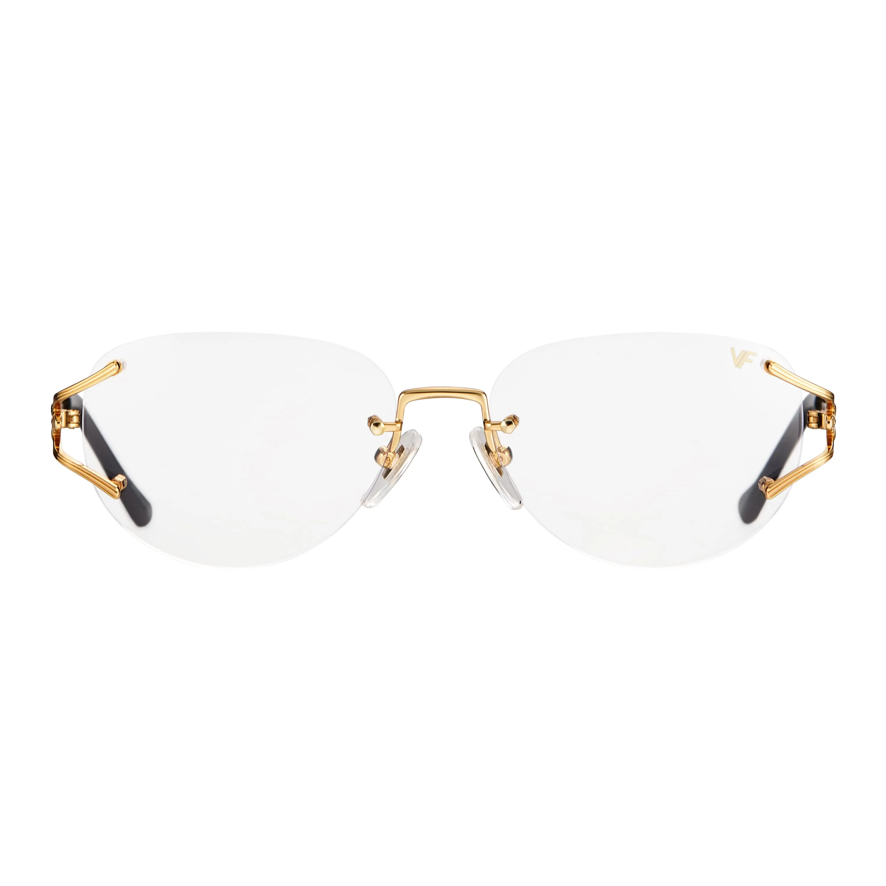 Broadway 24KT Gold Rimless Drill Mount