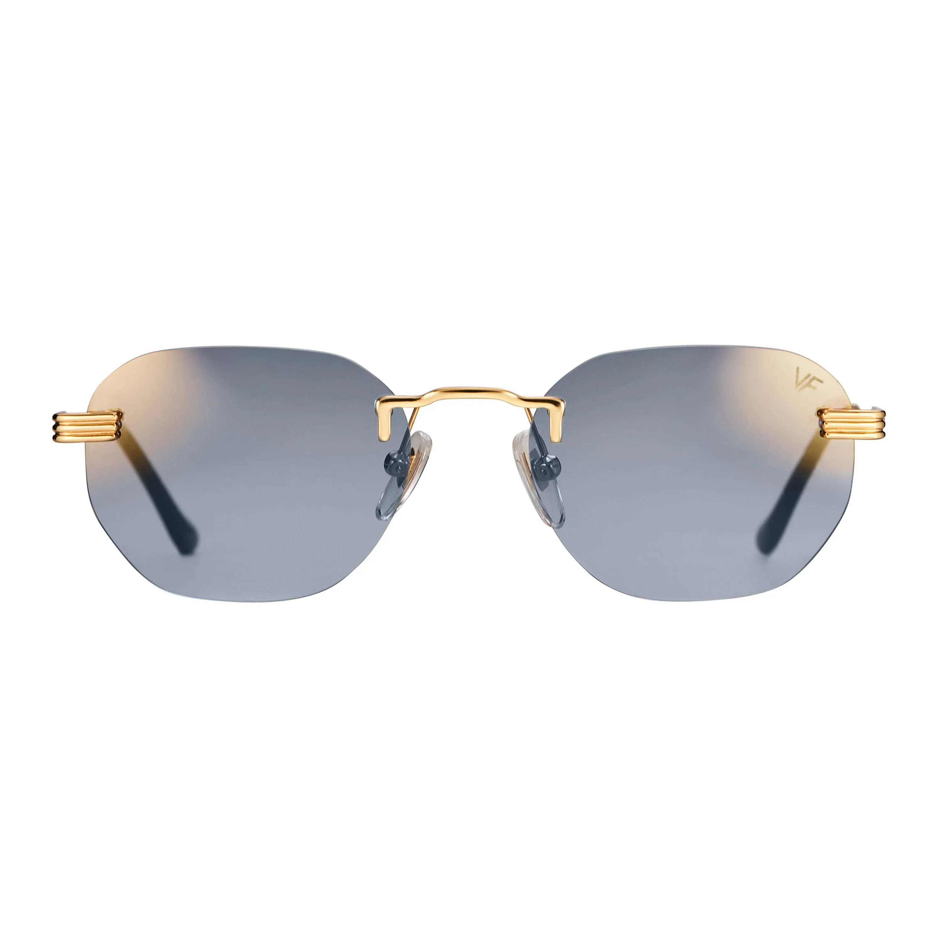 Detroit Player Rimless Drill Mount 24KT Gold