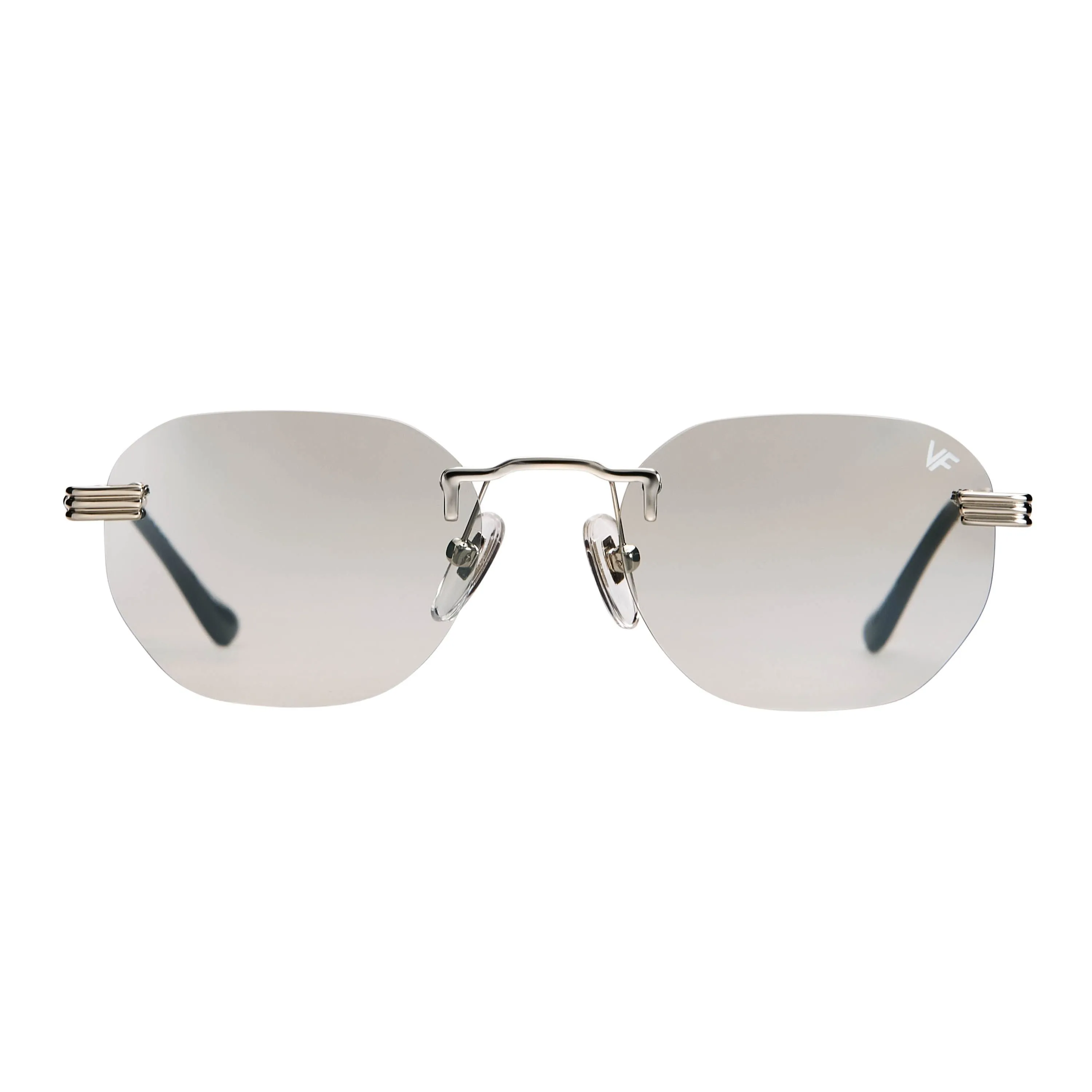 Detroit Player Rimless Drill Mount 24KT White Gold