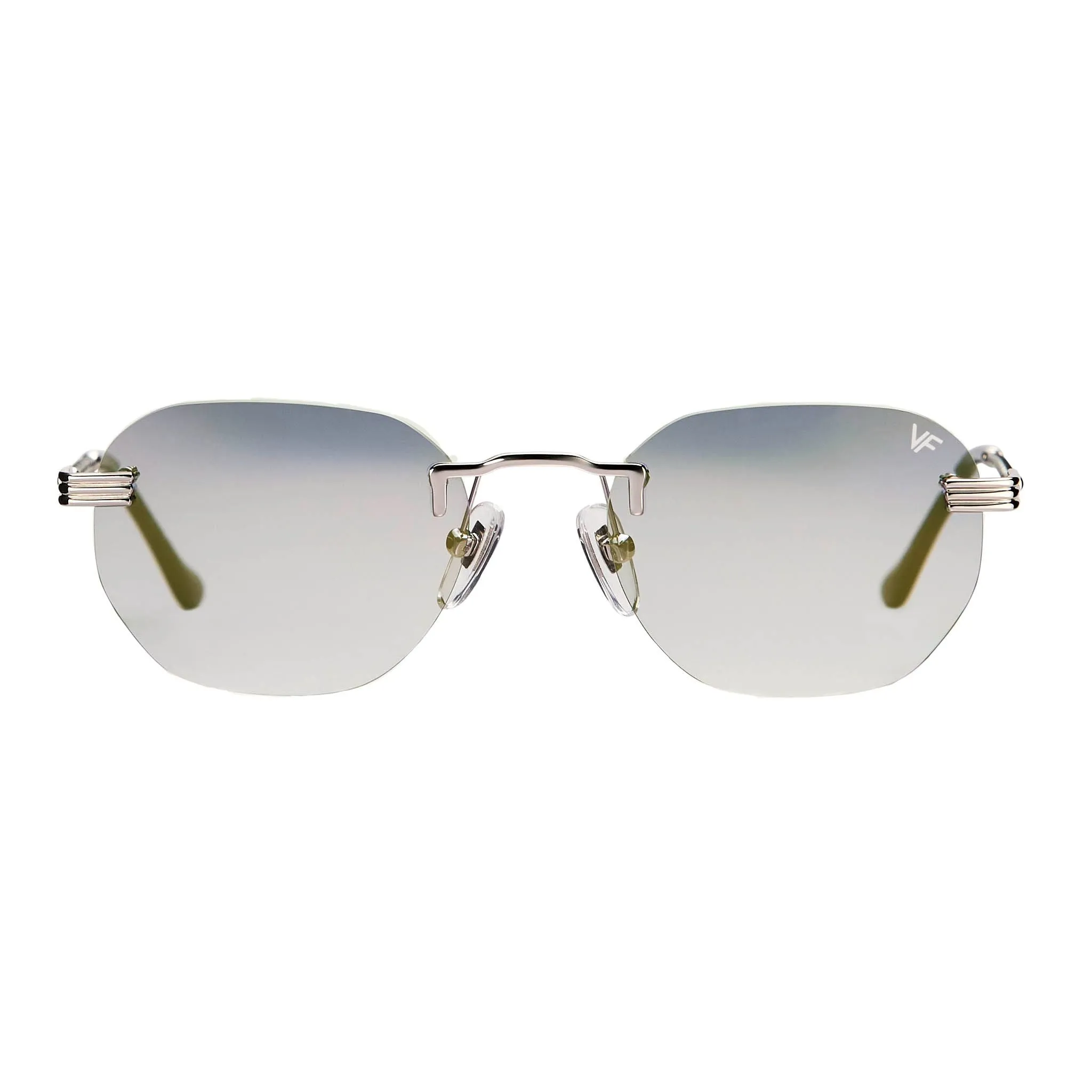 Detroit Player Rimless Drill Mount 24KT White Gold