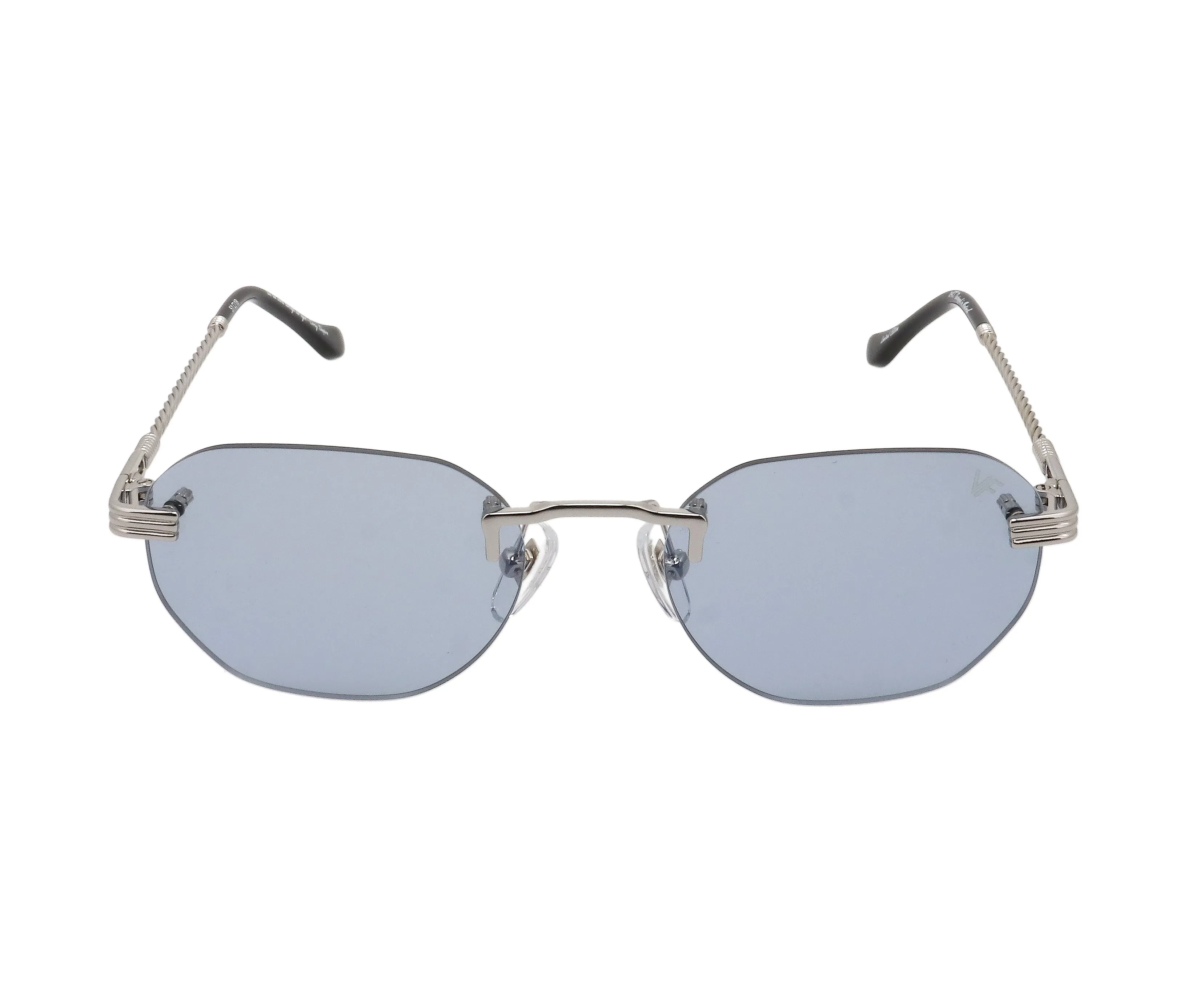 Detroit Player Rimless Drill Mount 24KT White Gold