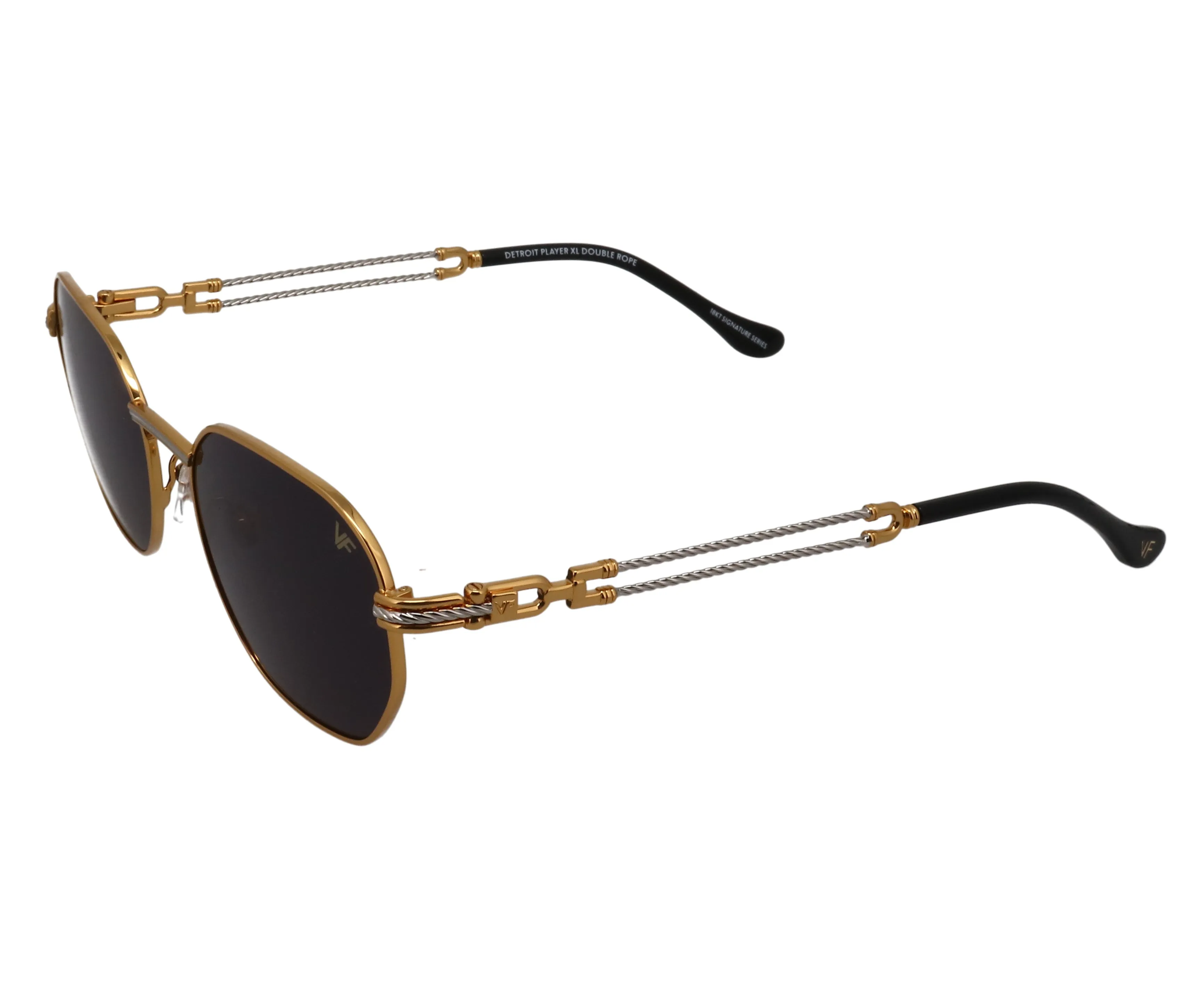 Detroit Player XL Double Rope Edition 18KT Two-Tone Gold