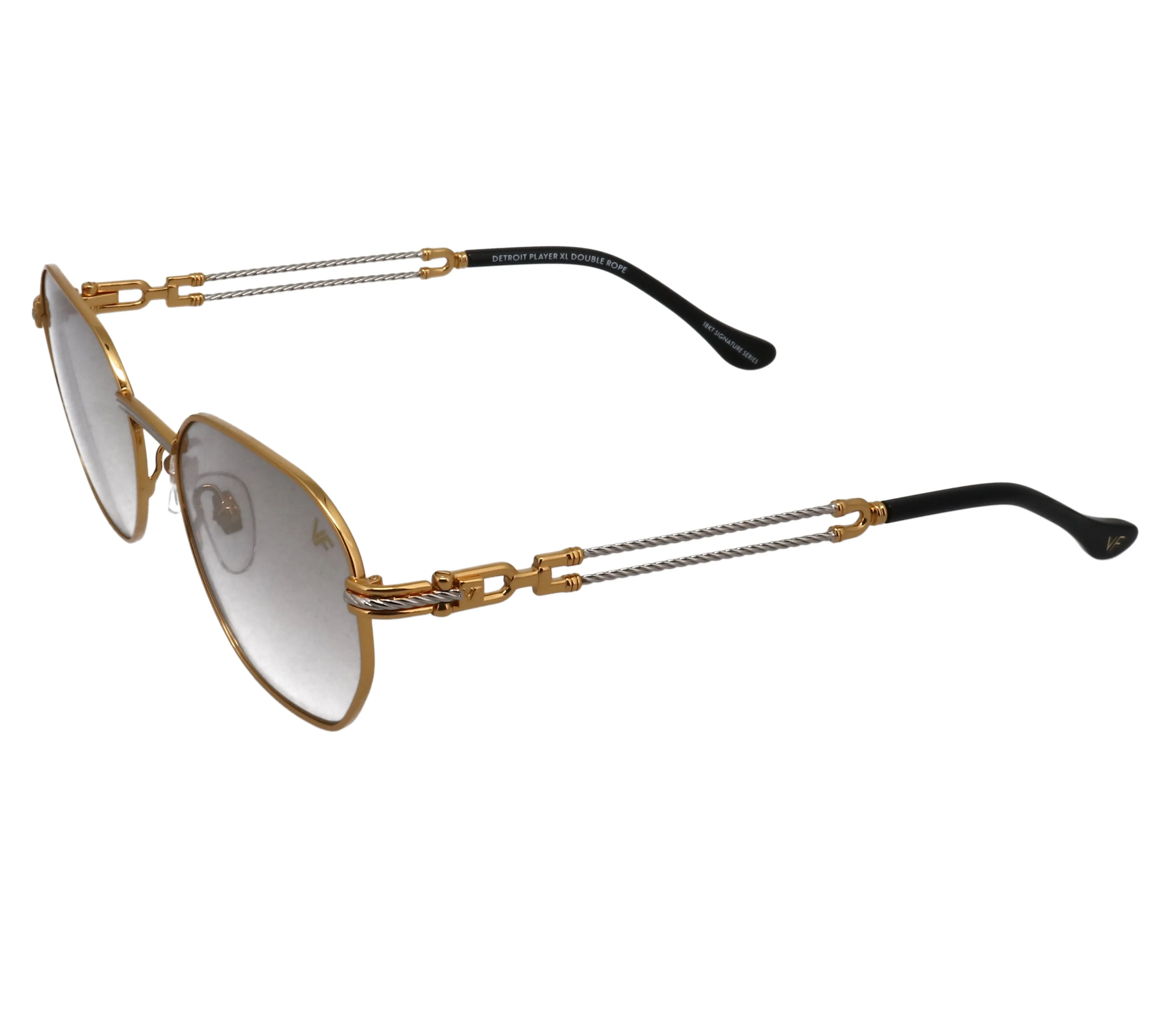 Detroit Player XL Double Rope Edition 18KT Two-Tone Gold