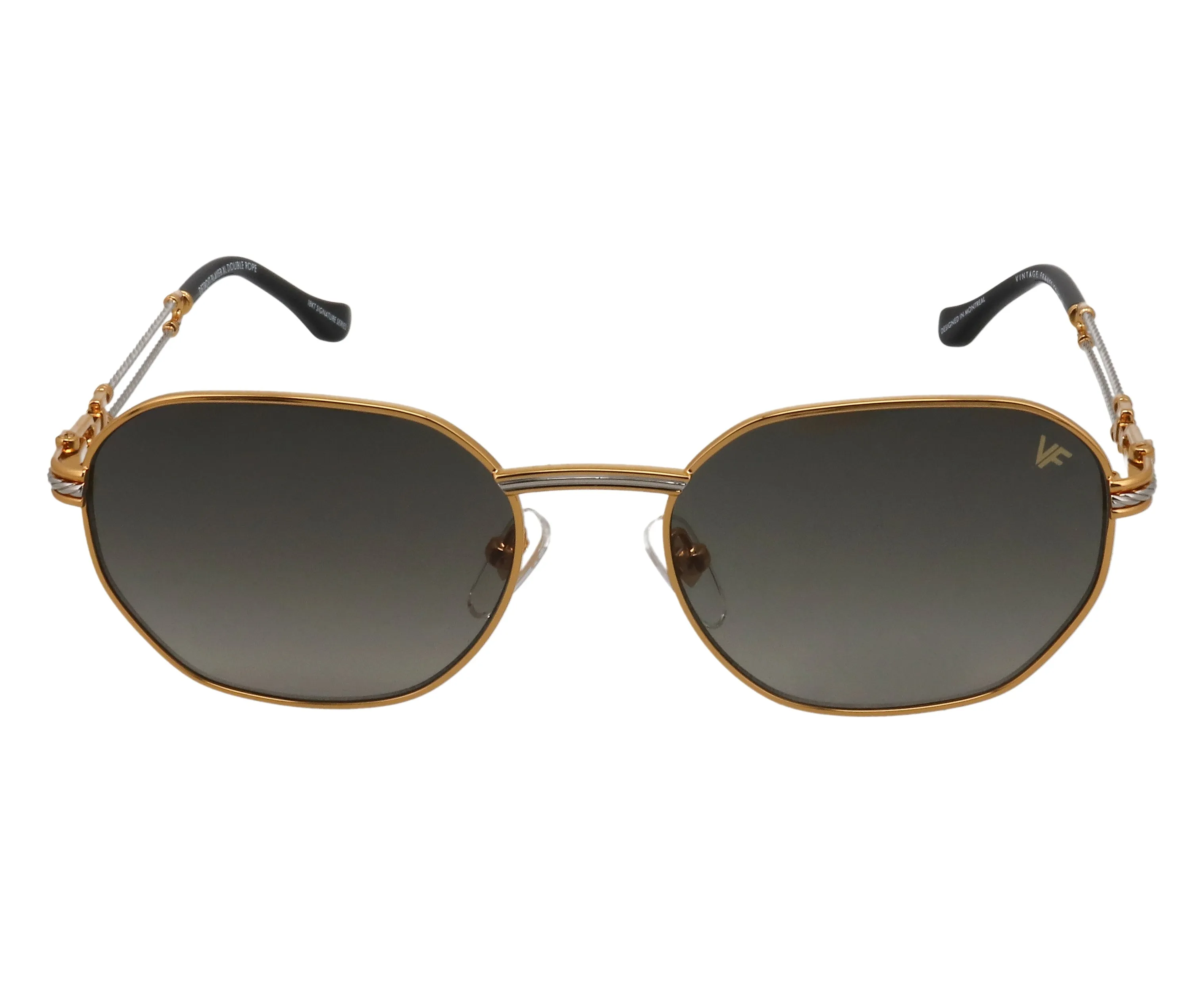 Detroit Player XL Double Rope Edition 18KT Two-Tone Gold
