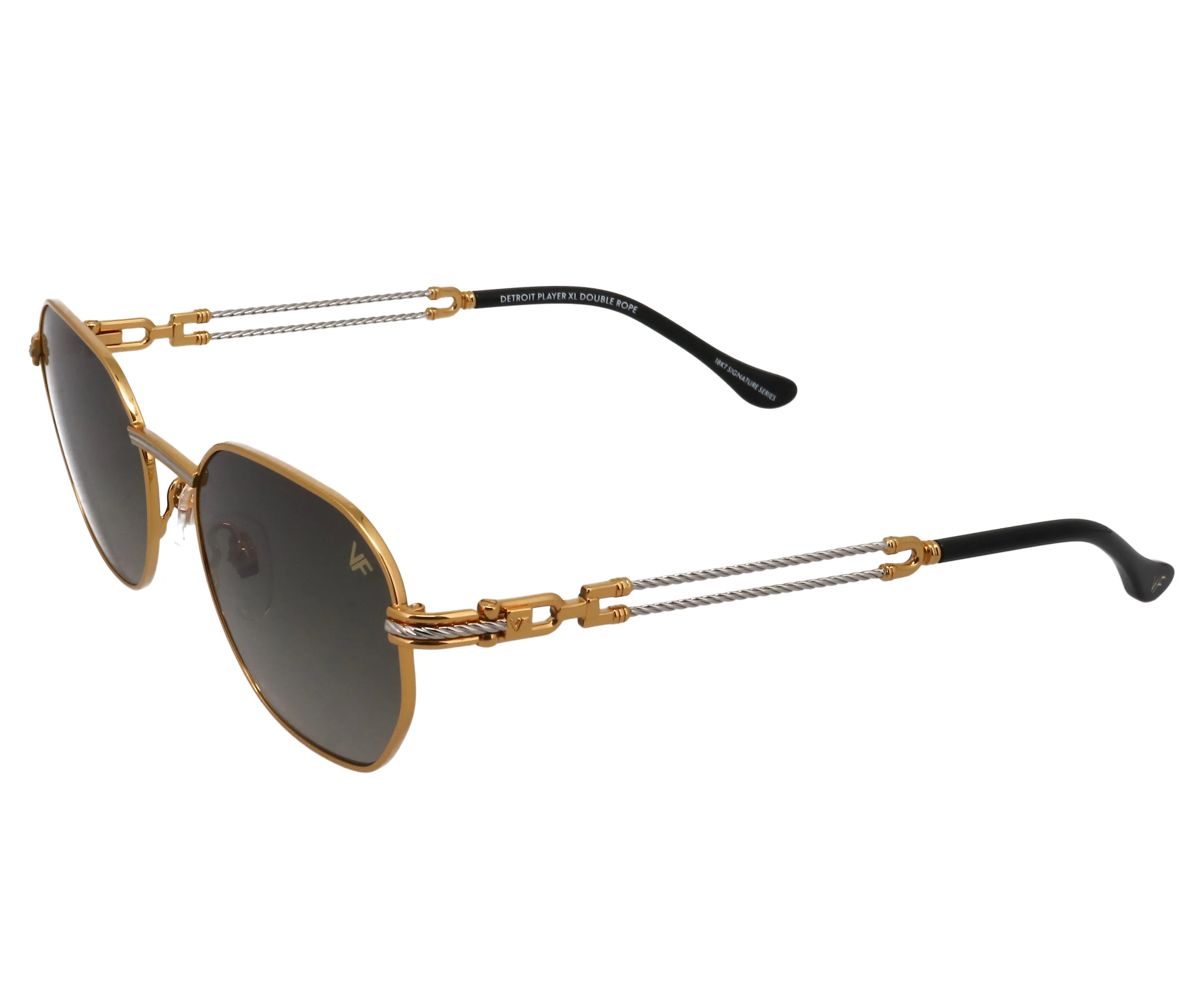 Detroit Player XL Double Rope Edition 18KT Two-Tone Gold