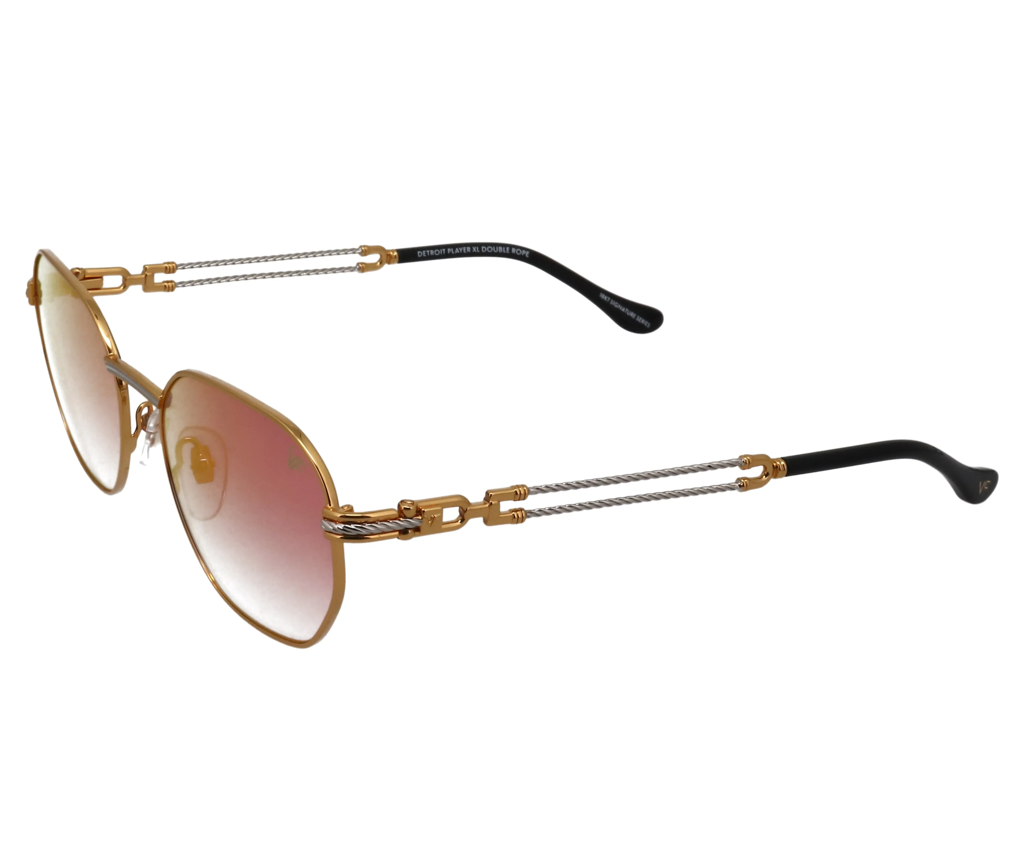 Detroit Player XL Double Rope Edition 18KT Two-Tone Gold