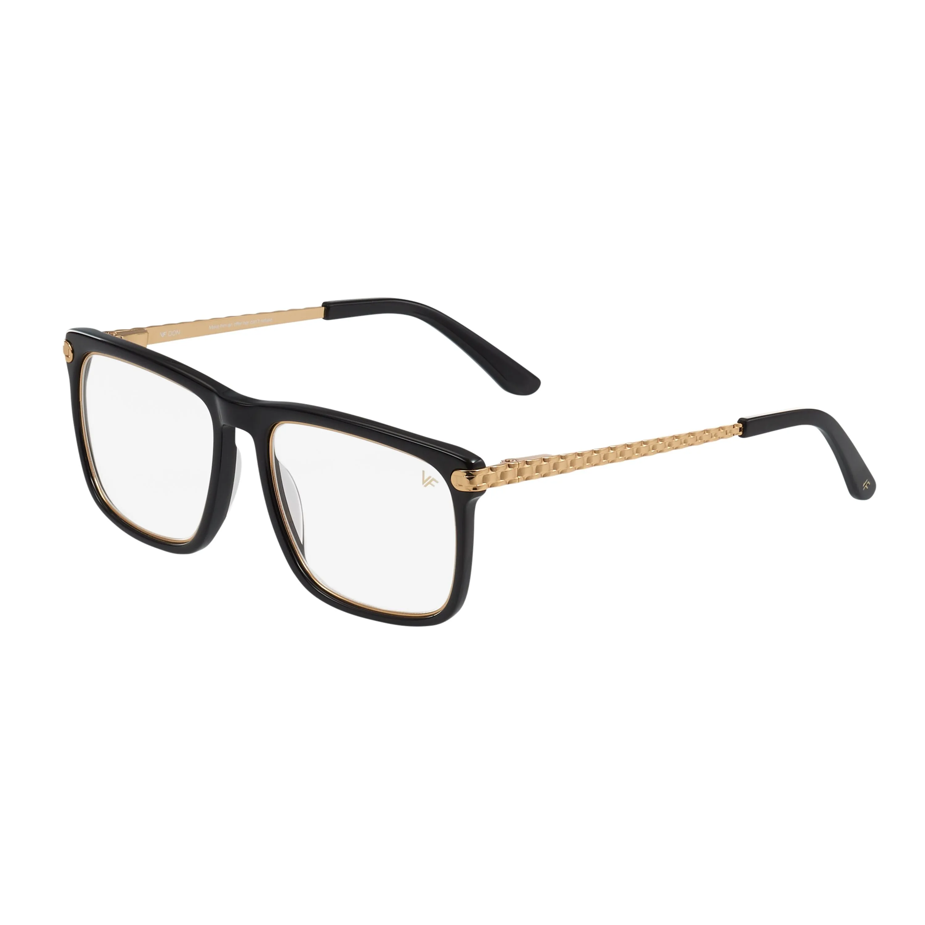 Don 24KT Gold Black Acetate Edition