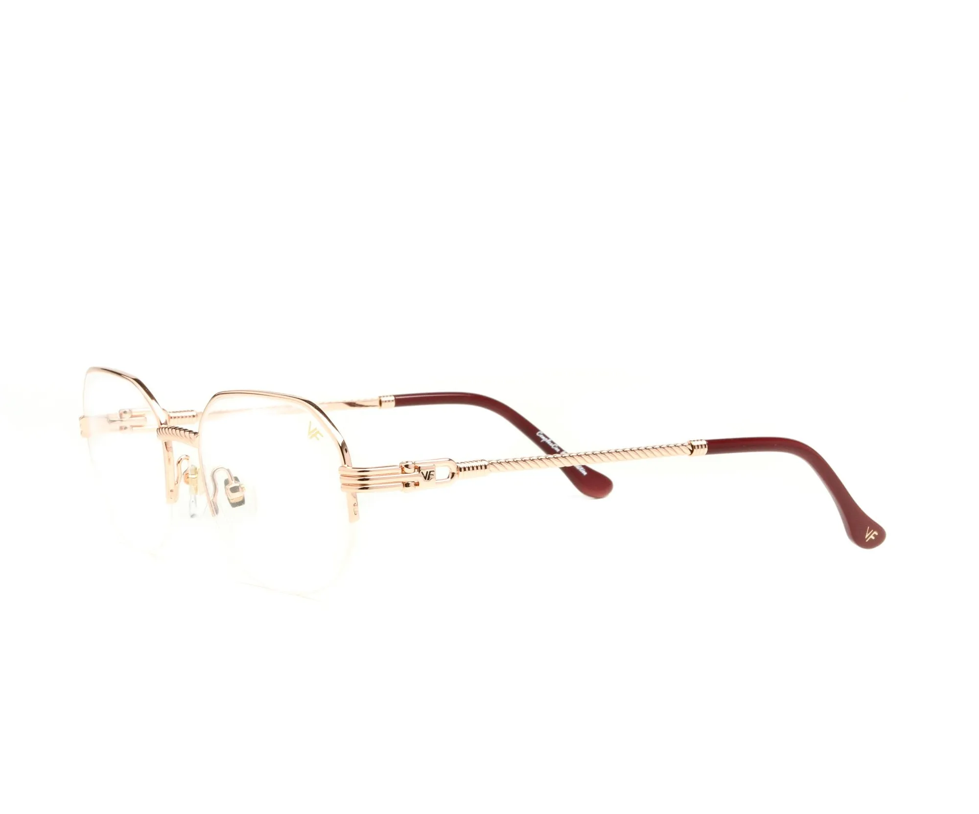Hustler Half Rim 18KT Rose Gold
