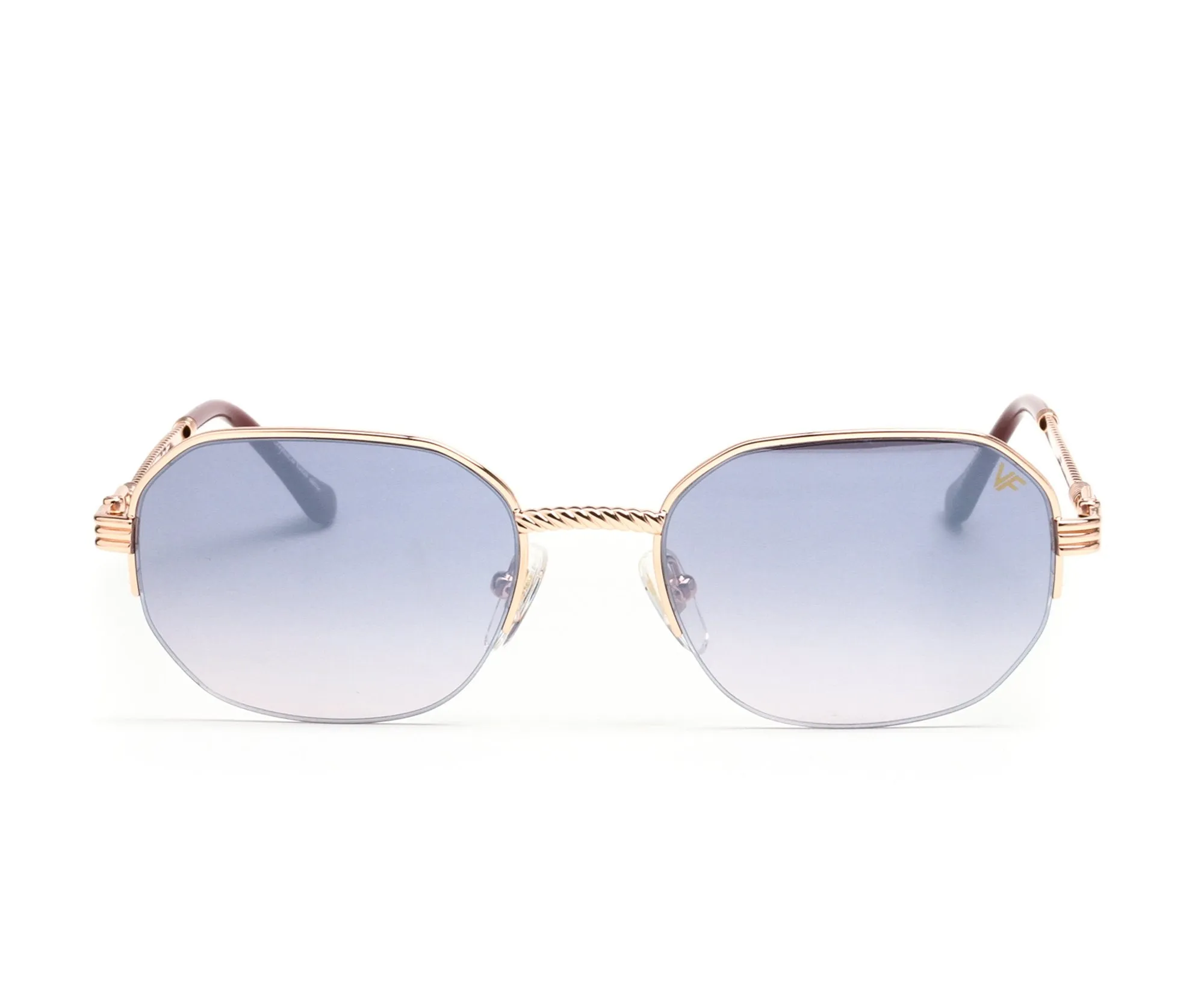 Hustler Half Rim 18KT Rose Gold