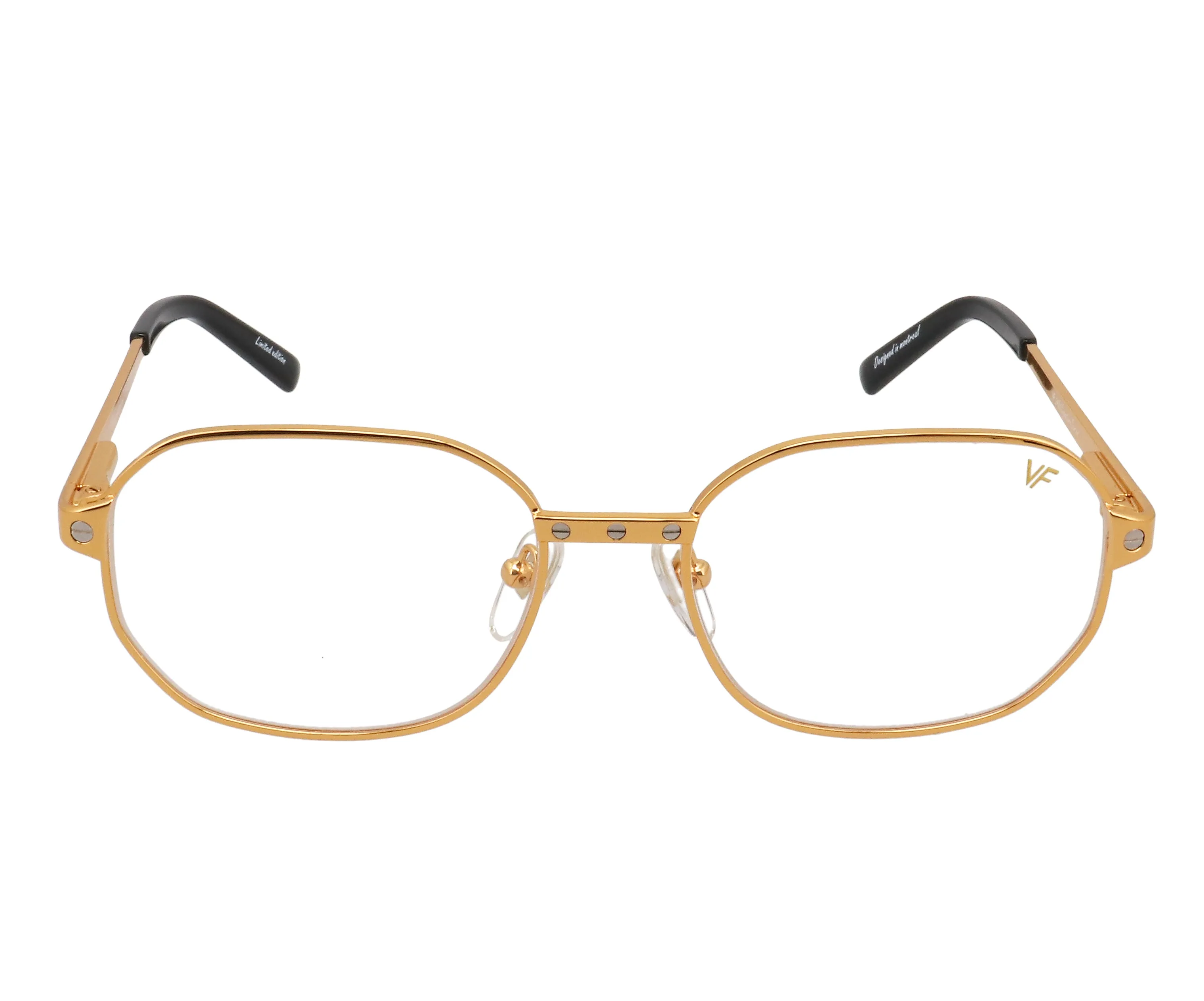 Hustler Love Collection 24KT Two-Tone Yellow Gold