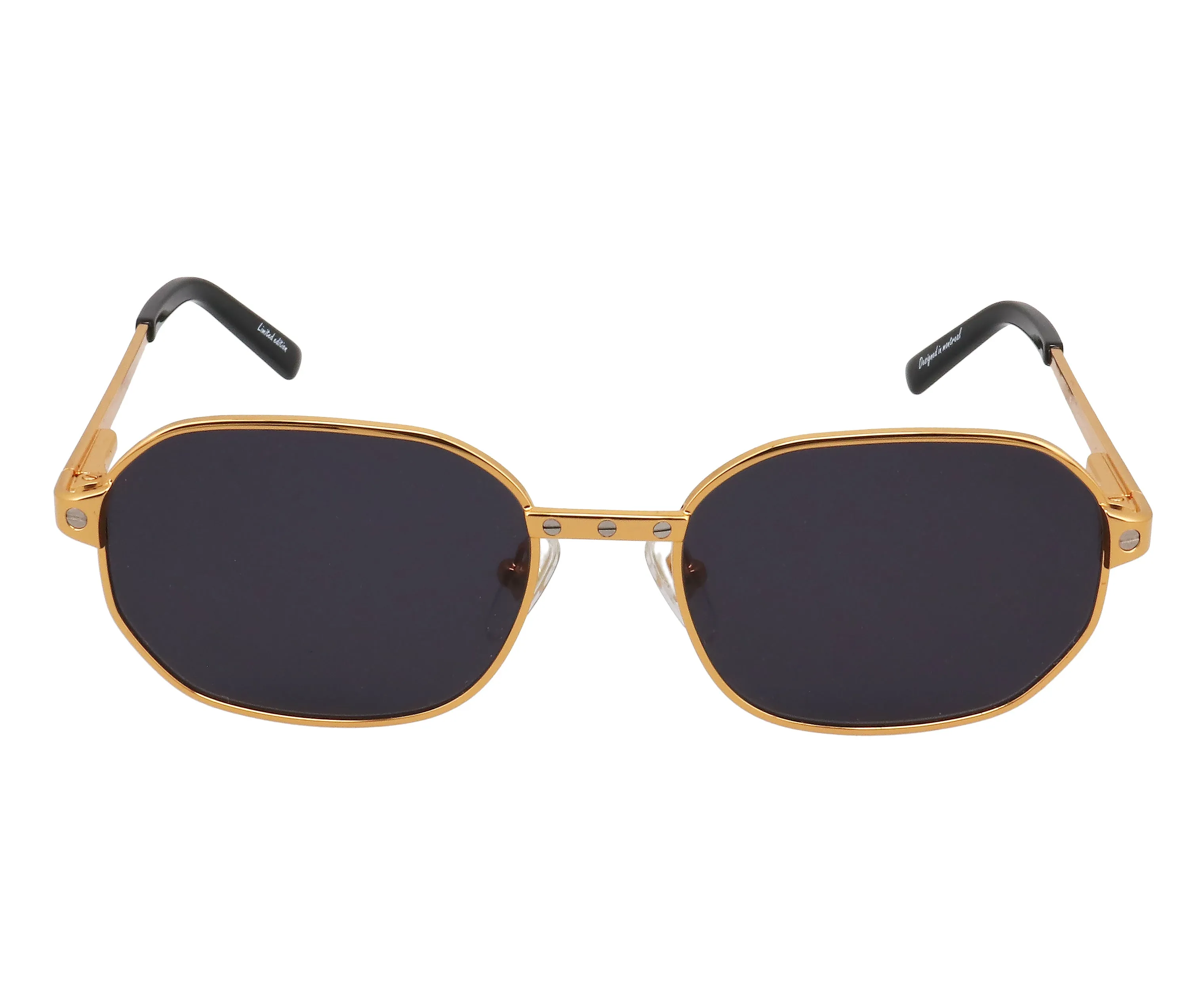 Hustler Love Collection 24KT Two-Tone Yellow Gold