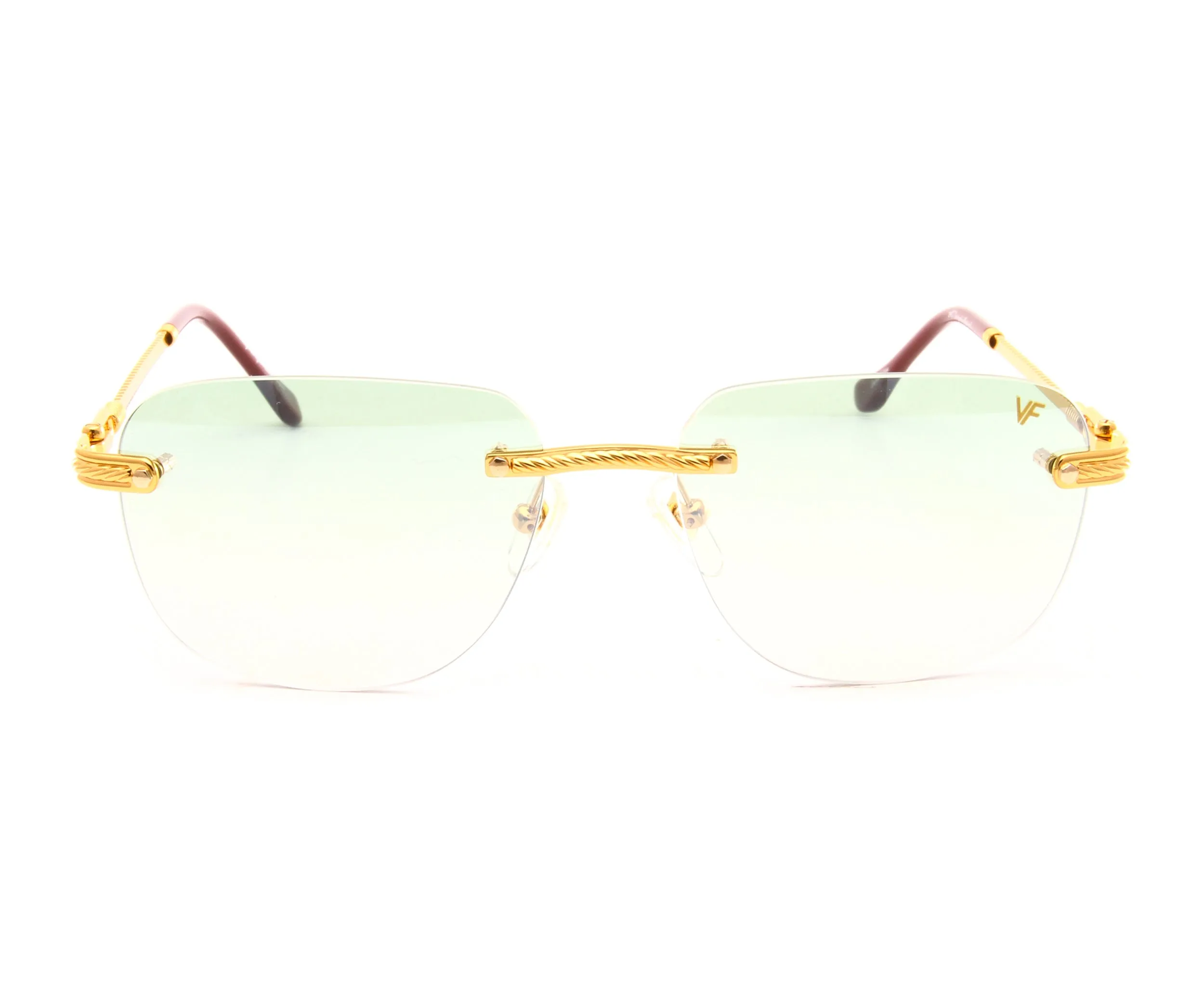 Hustler XL Rimless Drill Mount 24KT Gold