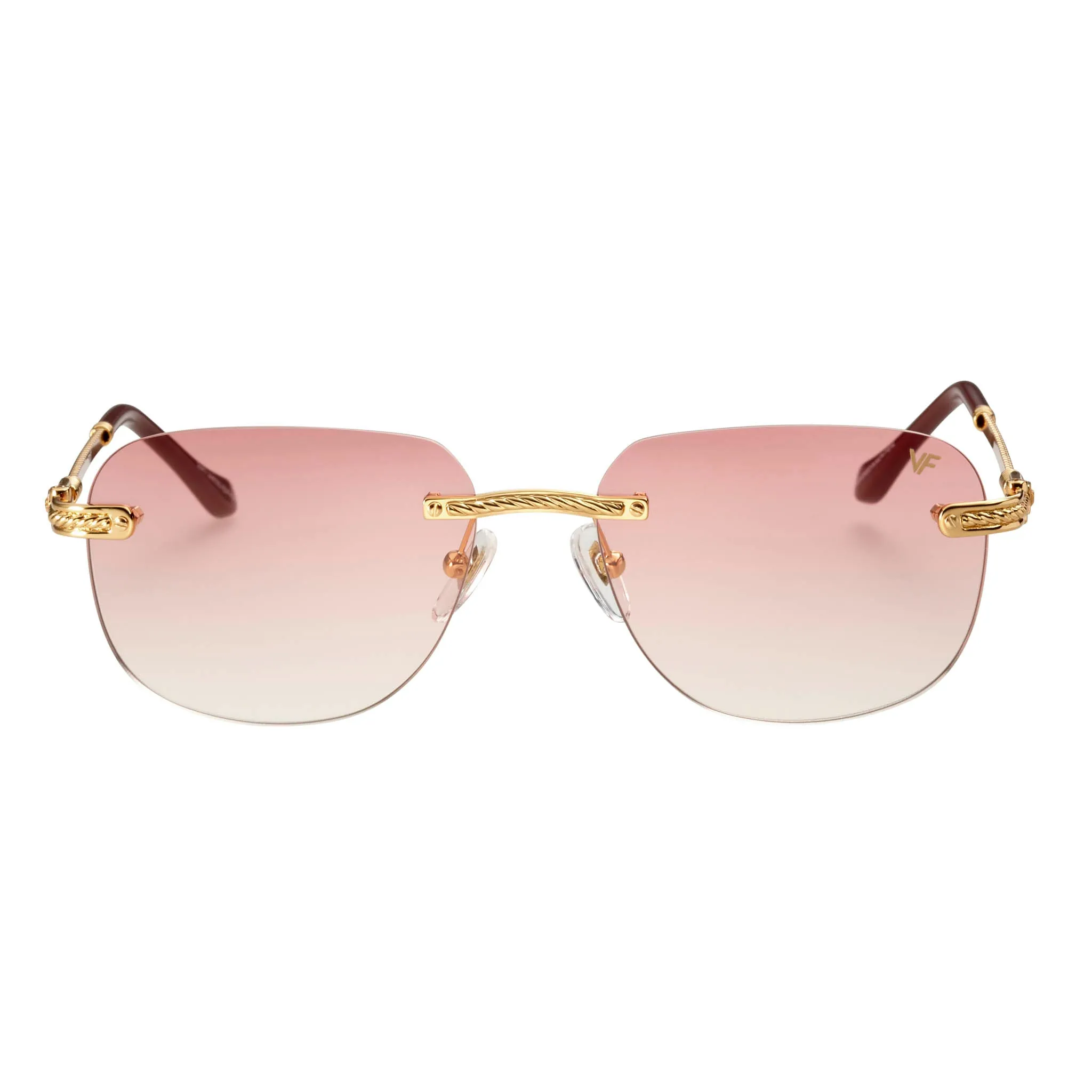 Hustler XL Rimless Drill Mount 24KT Gold