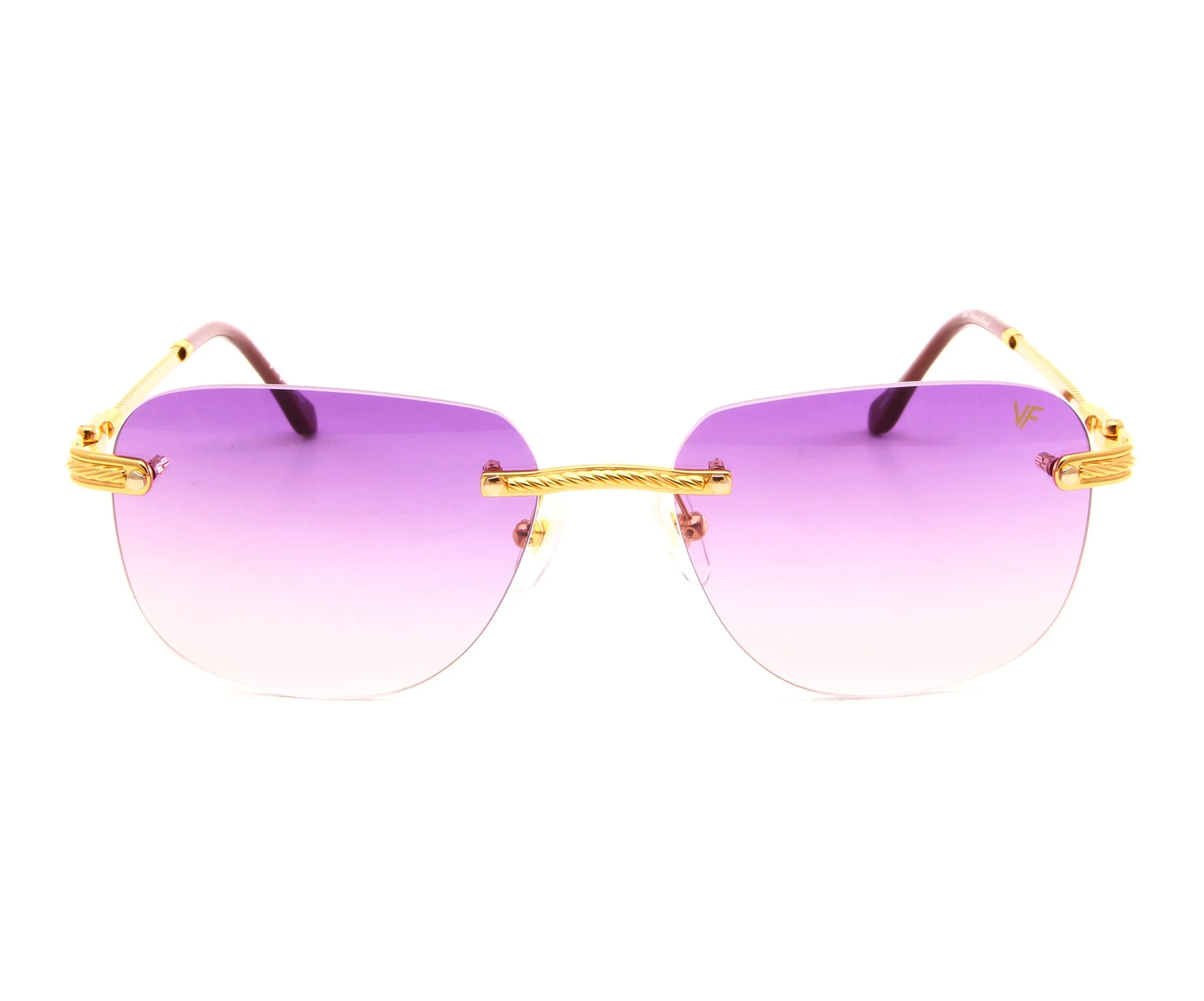 Hustler XL Rimless Drill Mount 24KT Gold