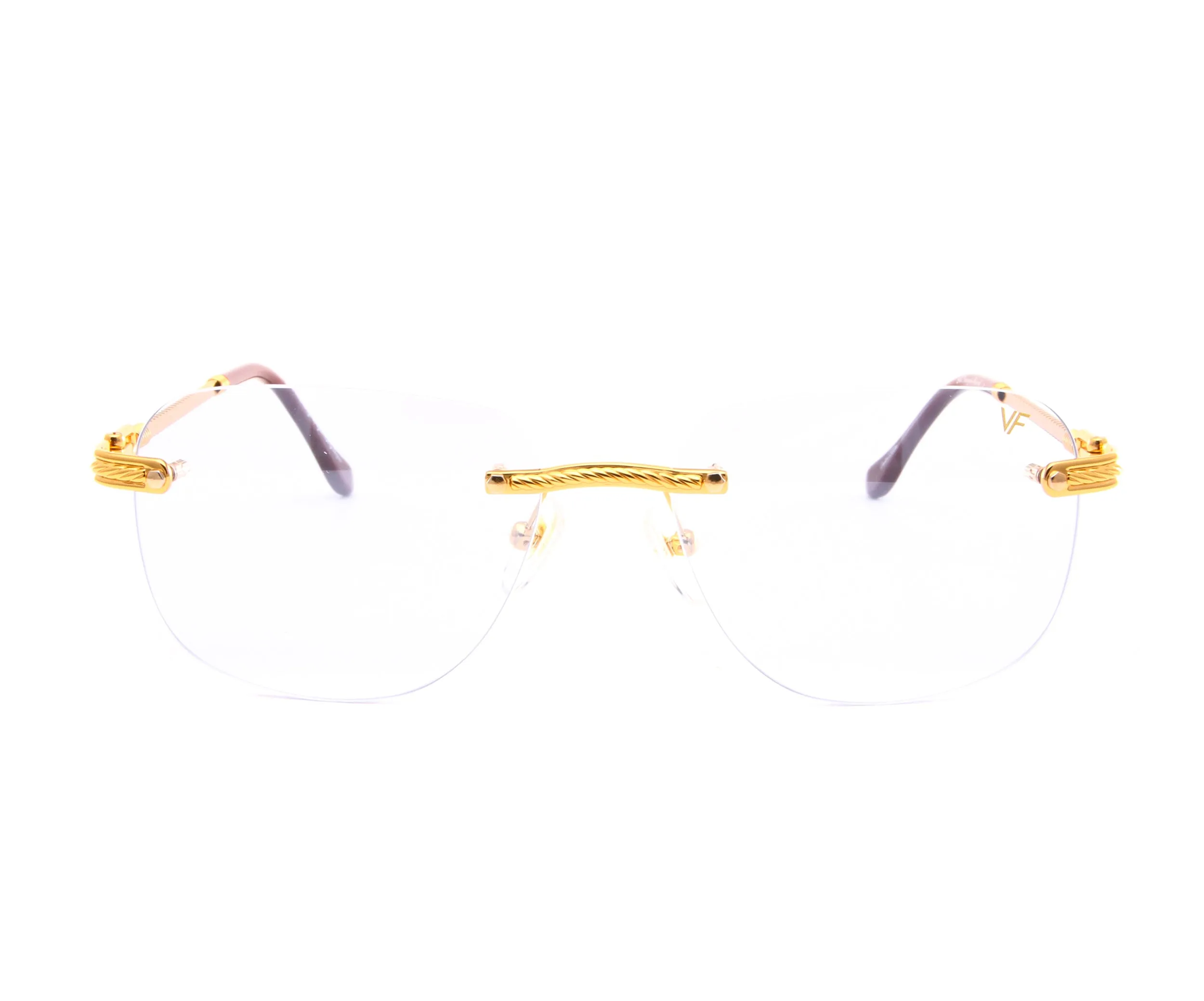 Hustler XL Rimless Drill Mount 24KT Gold