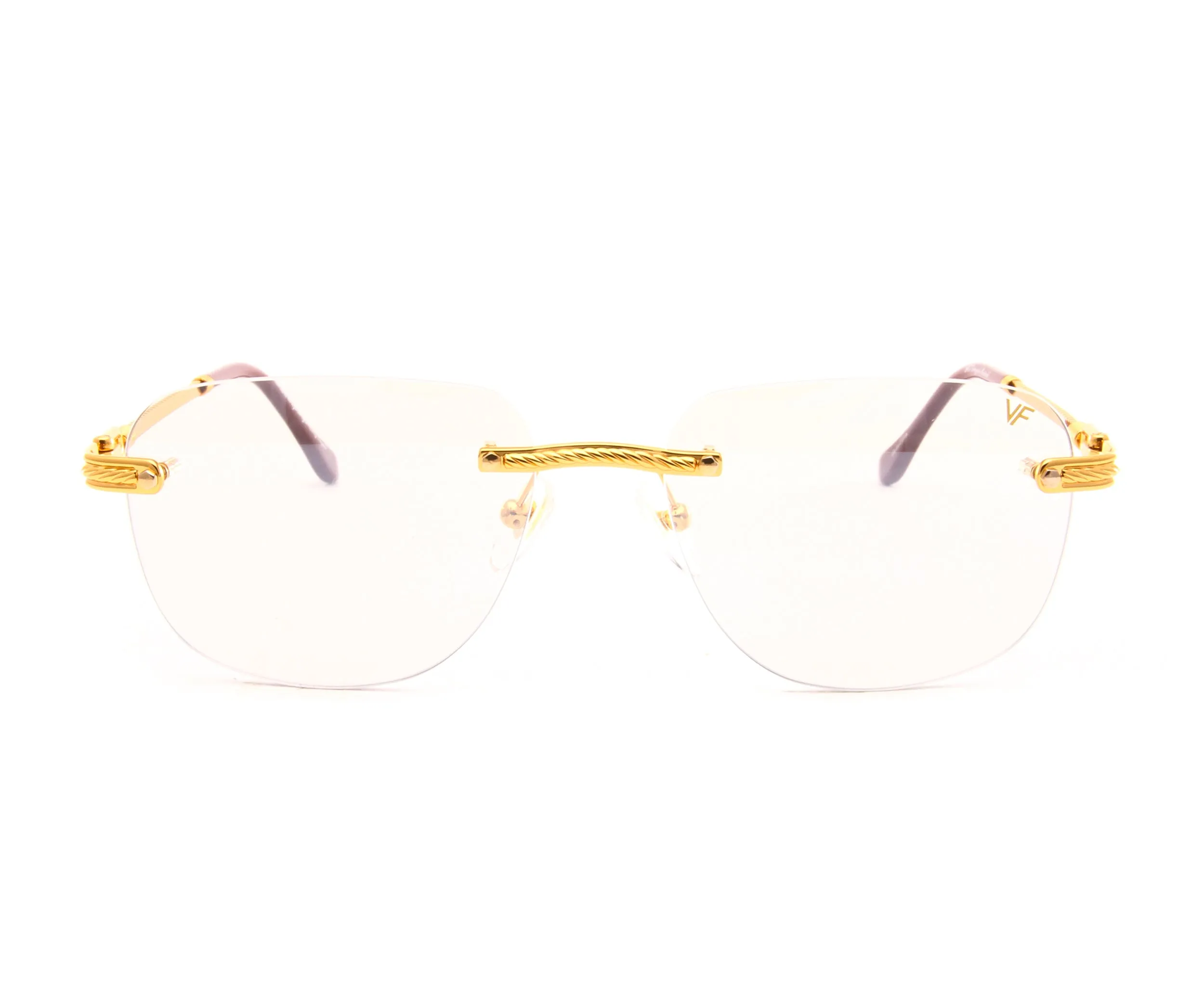 Hustler XL Rimless Drill Mount 24KT Gold