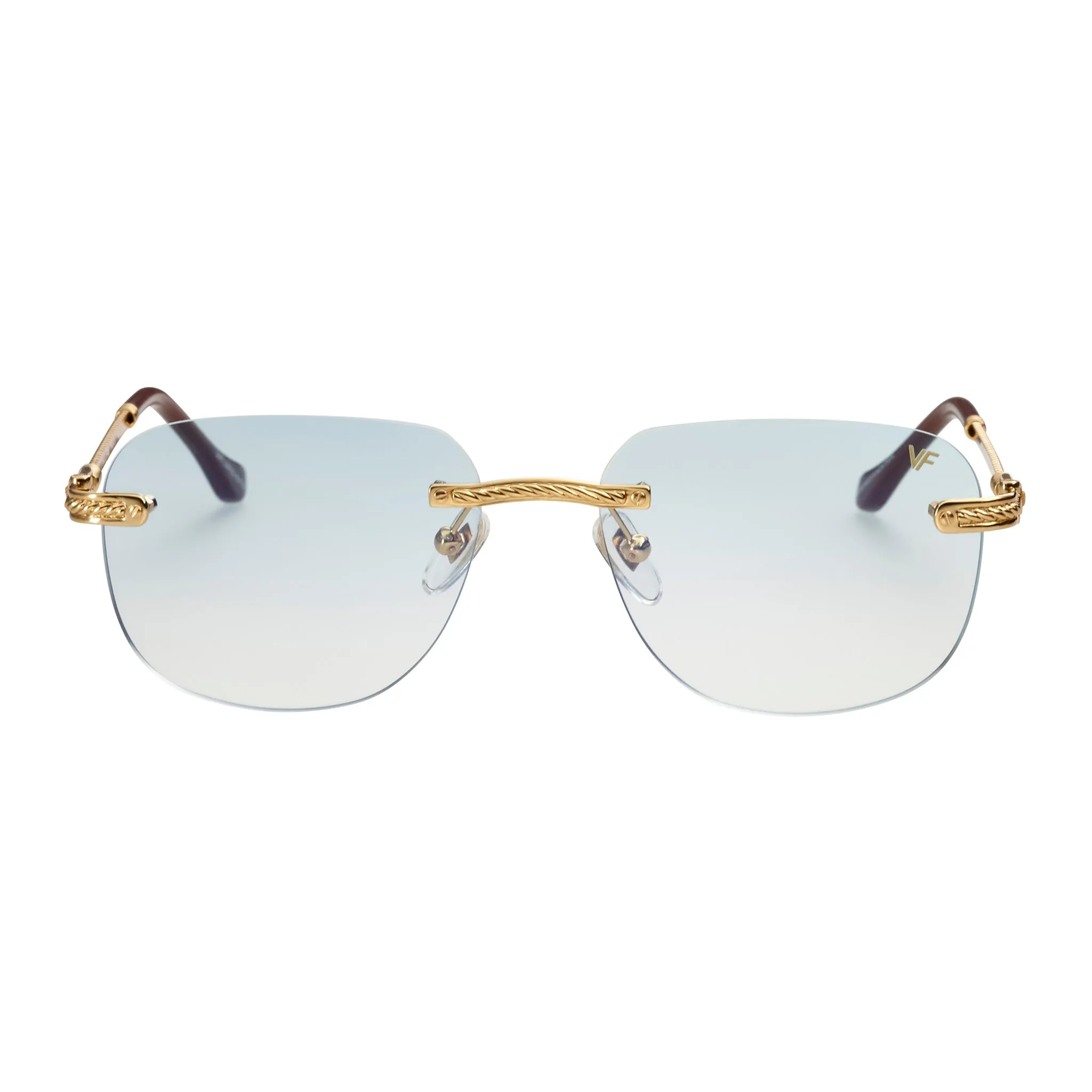 Hustler XL Rimless Drill Mount 24KT Gold