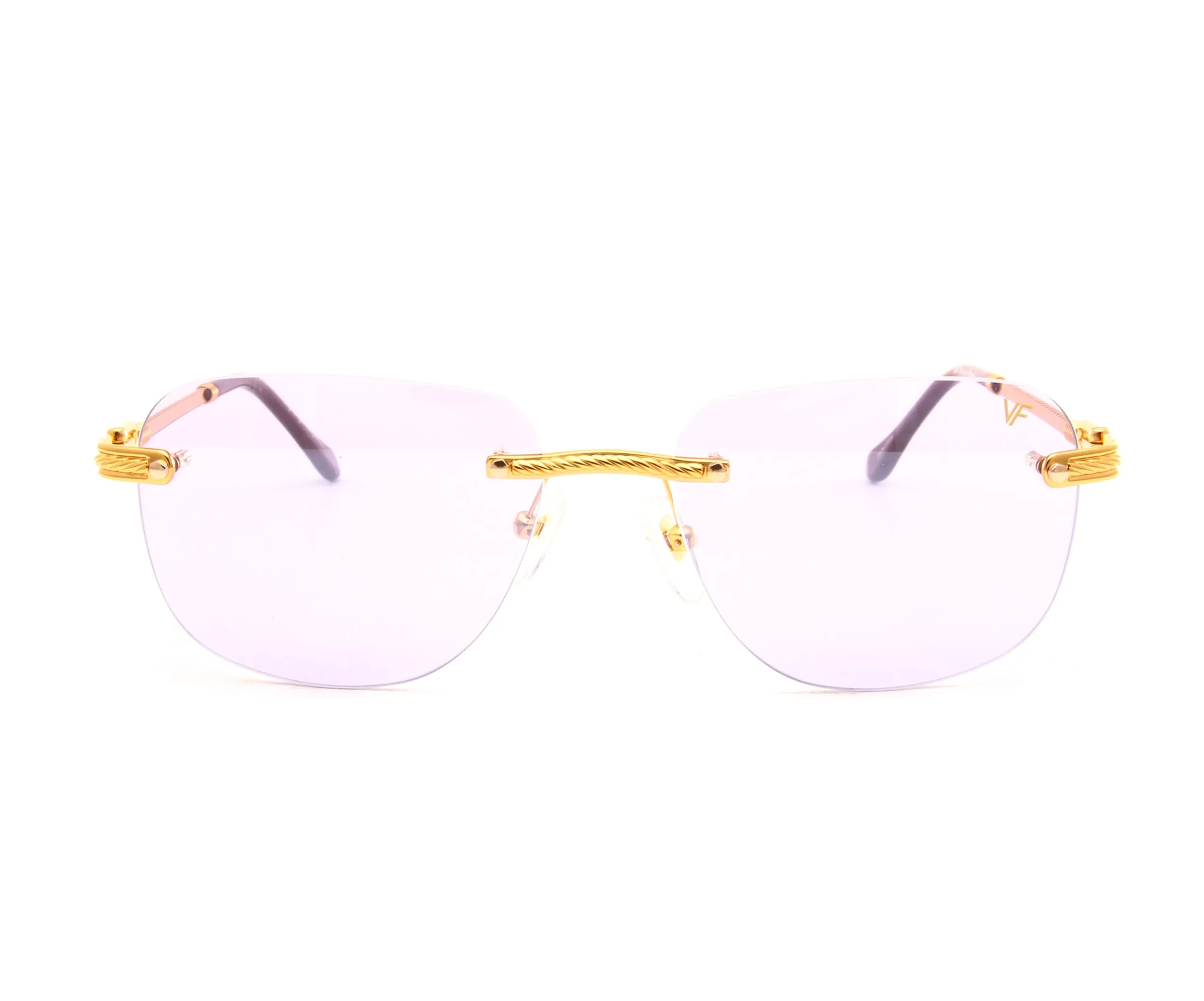 Hustler XL Rimless Drill Mount 24KT Gold