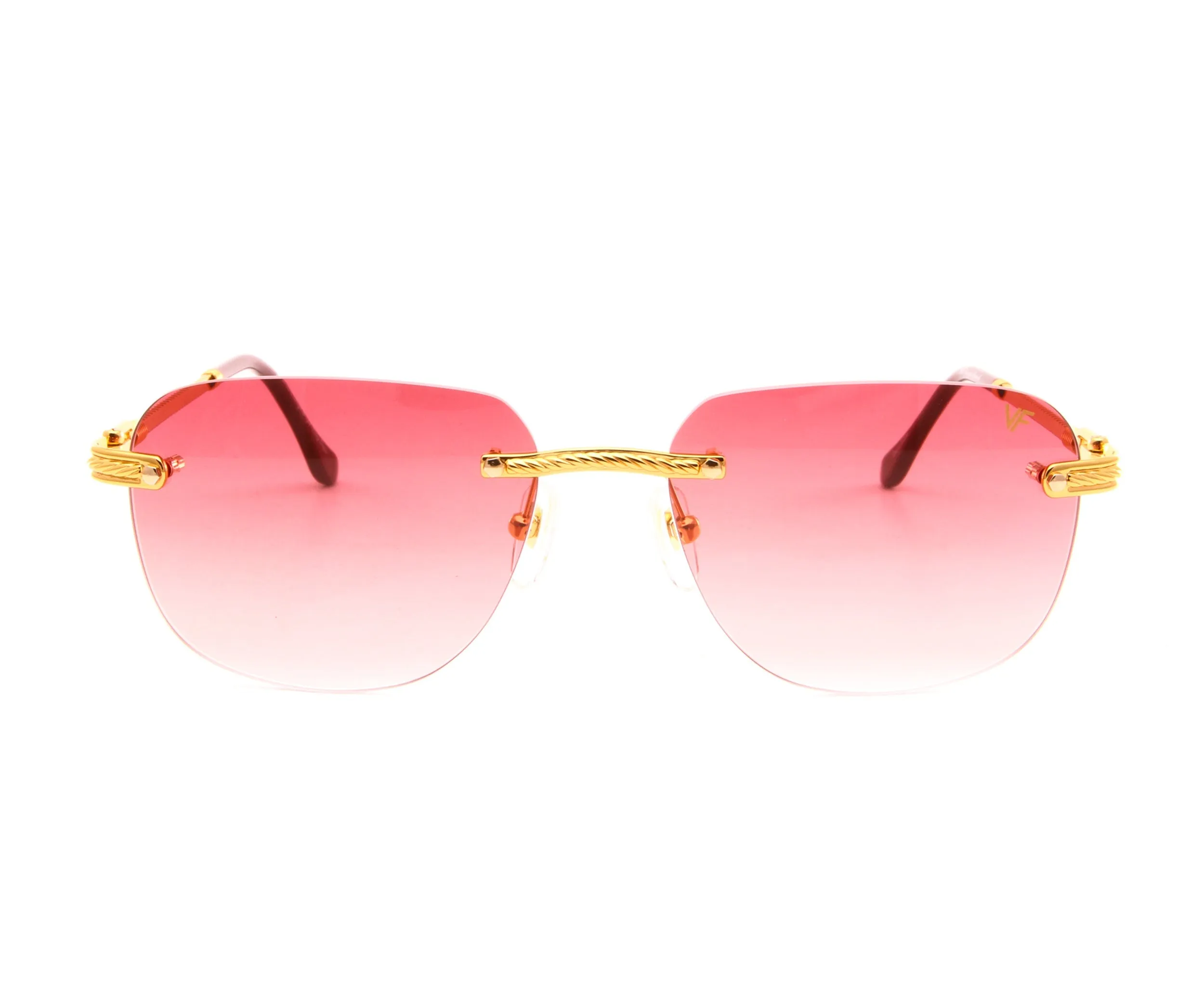 Hustler XL Rimless Drill Mount 24KT Gold