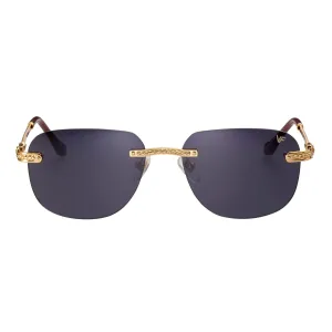 Hustler XL Rimless Drill Mount 24KT Gold