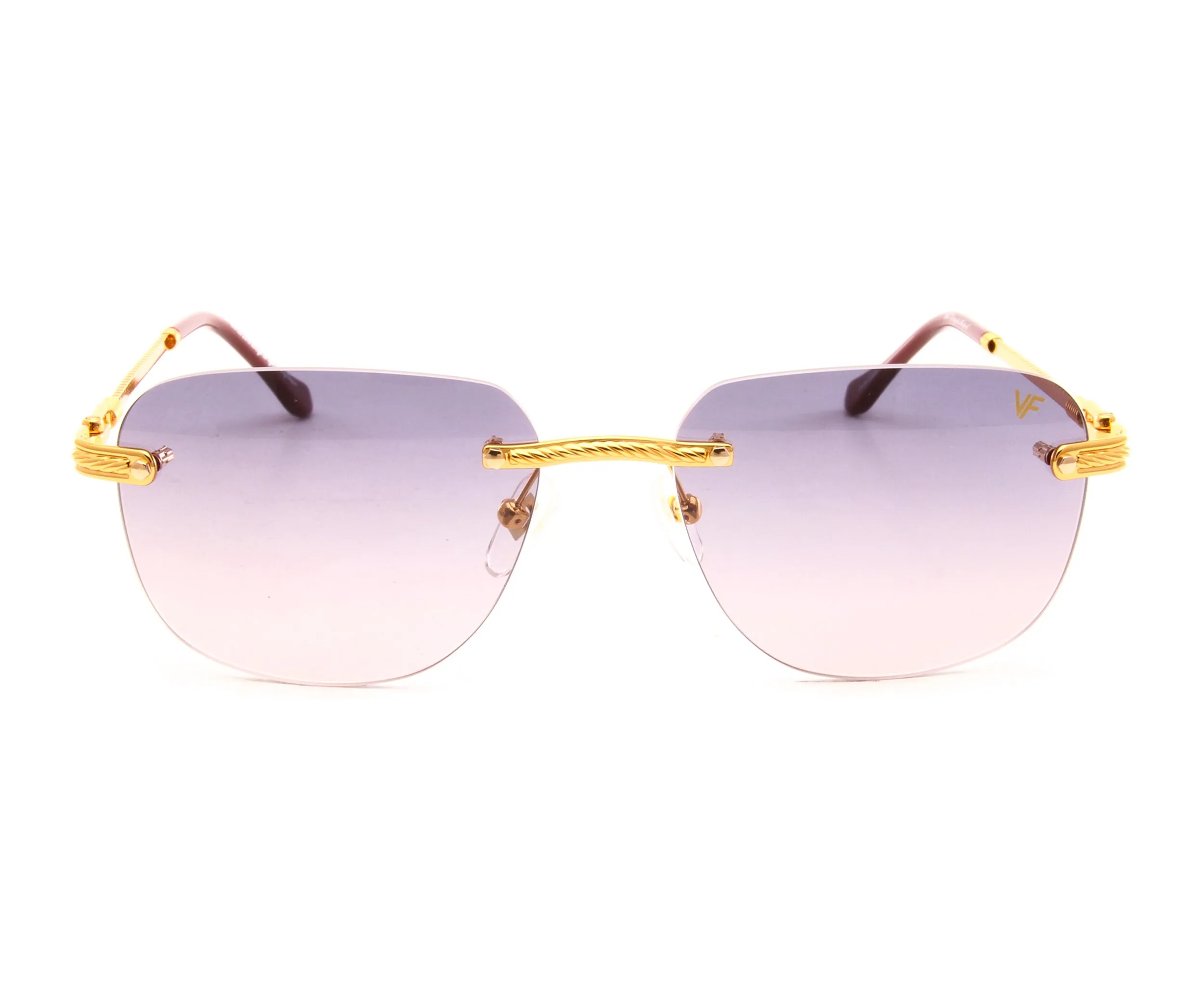 Hustler XL Rimless Drill Mount 24KT Gold