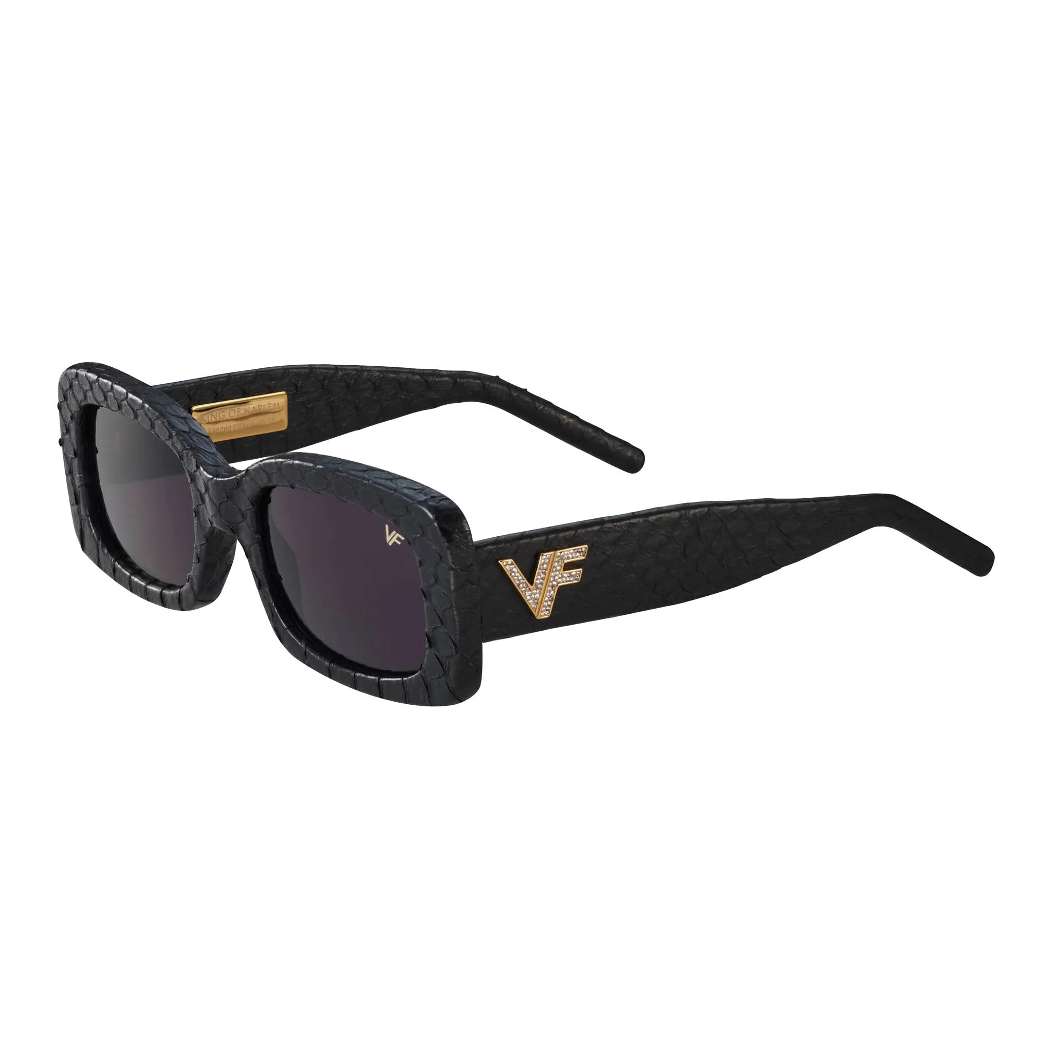 King Of Harlem Limited Edition Black Snakeskin