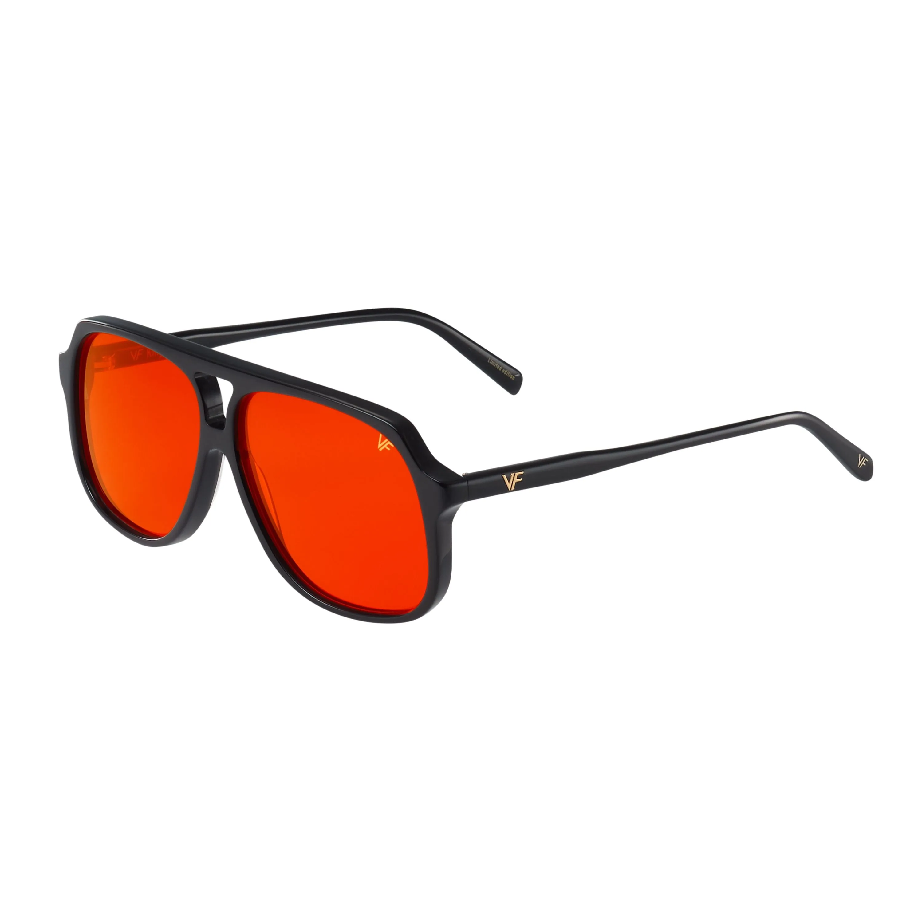 King Size Black Acetate