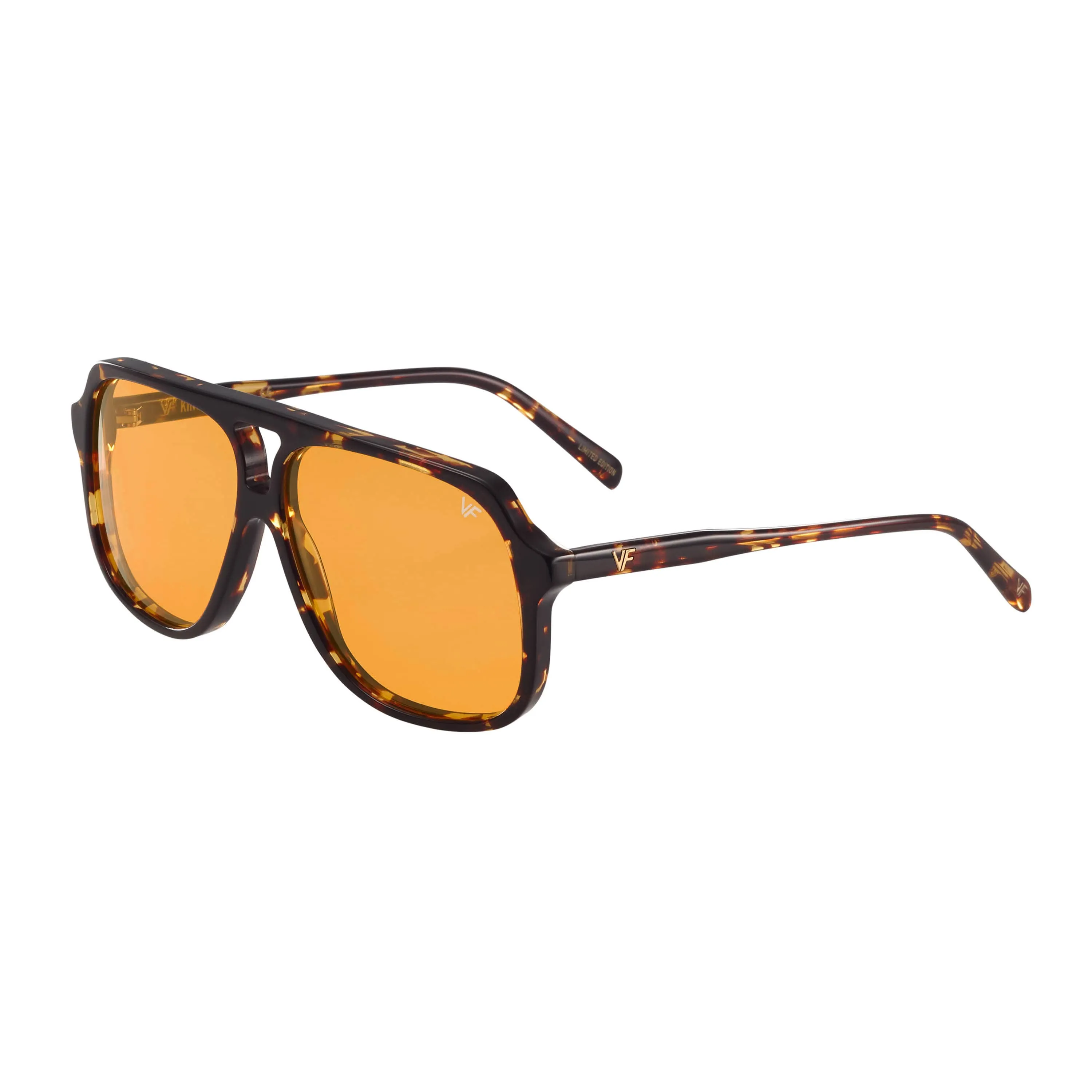 King Size Brown Tortoise Acetate