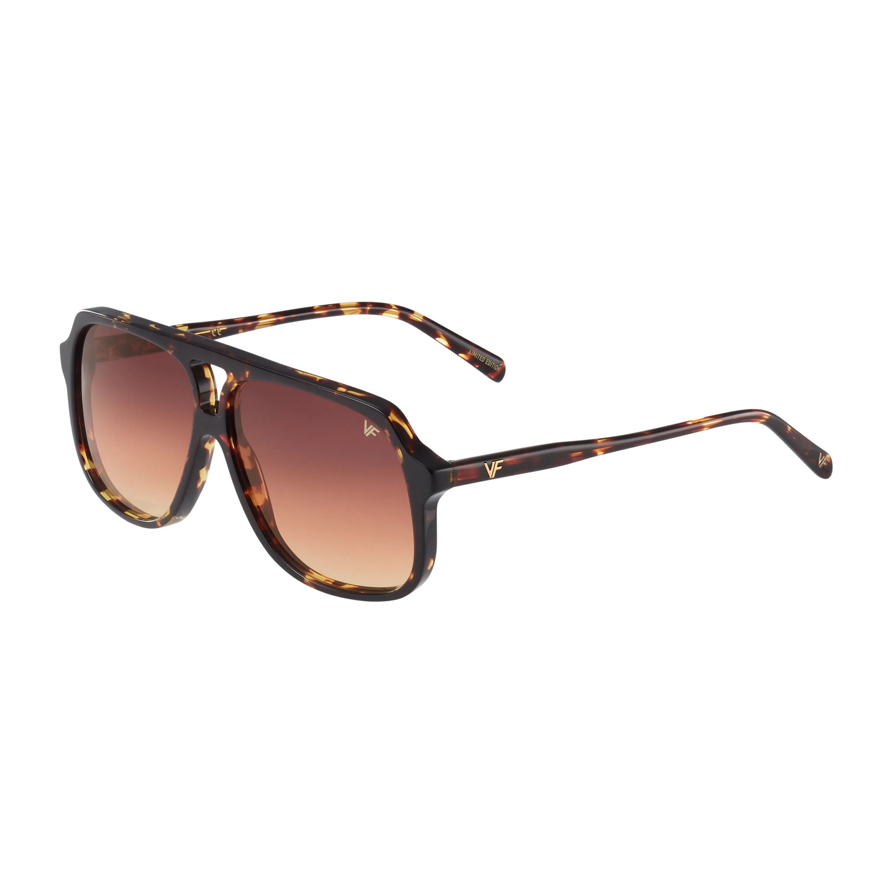 King Size Brown Tortoise Acetate