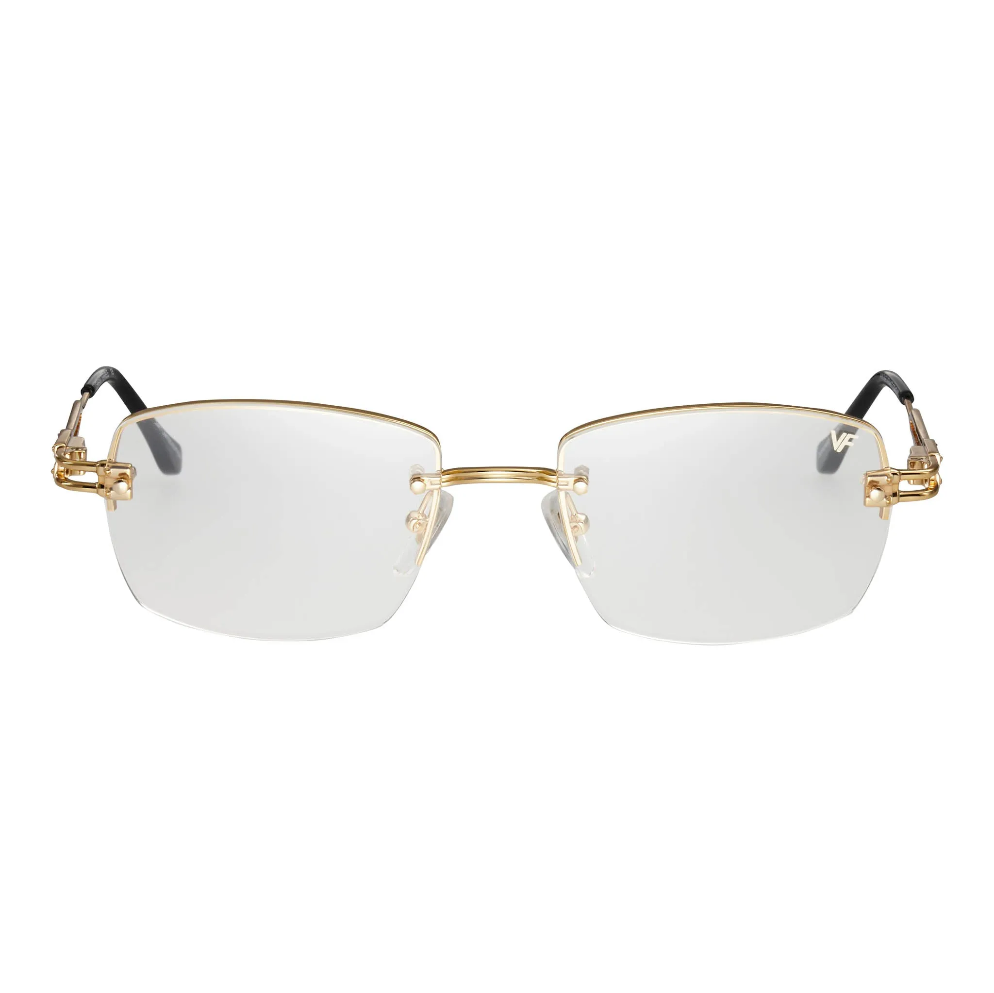 L'Enfant Terrible Rimless Drill Mount 24KT Gold