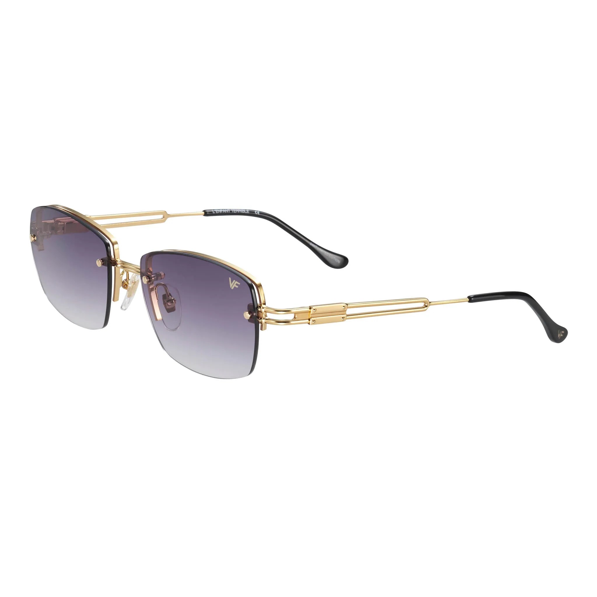 L'Enfant Terrible Rimless Drill Mount 24KT Gold