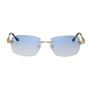 L'Enfant Terrible Rimless Drill Mount 24KT Gold