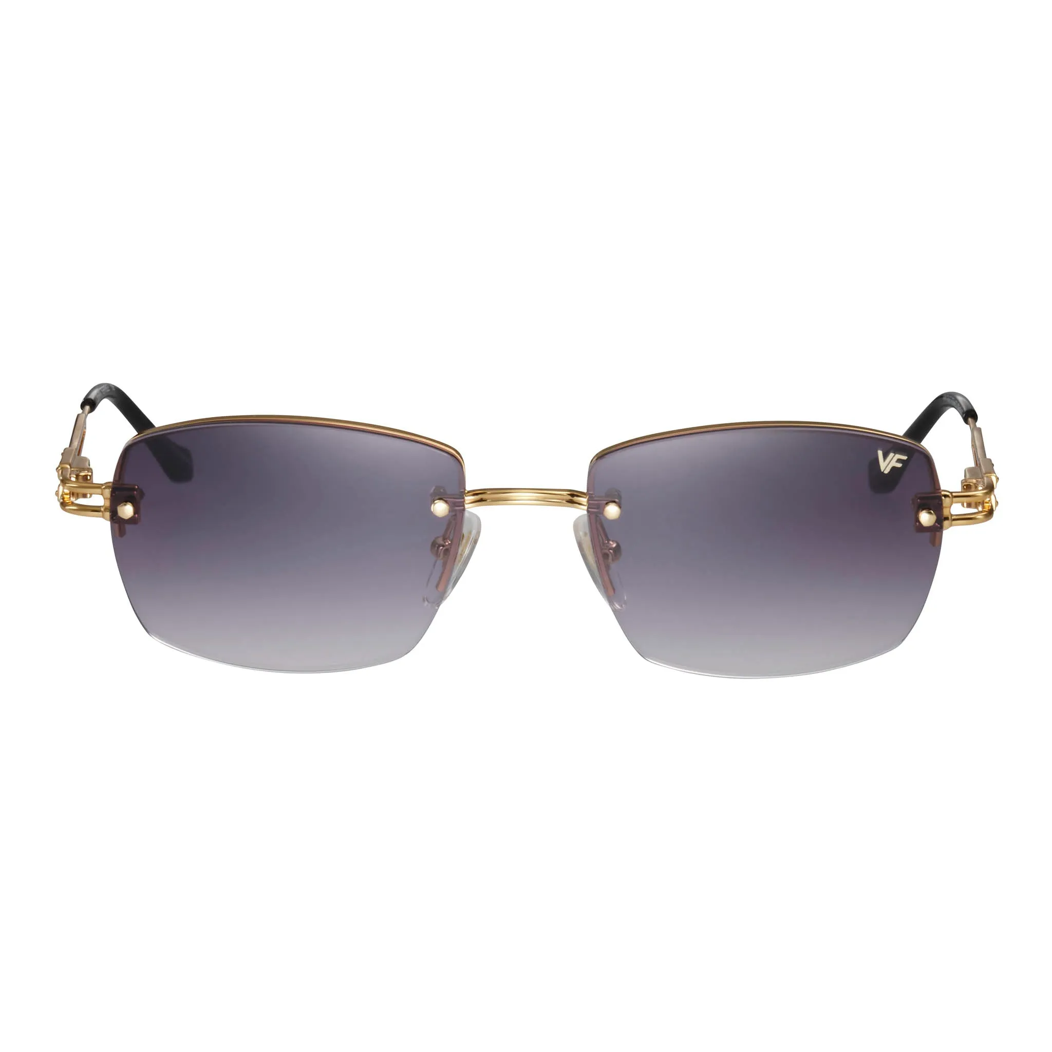 L'Enfant Terrible Rimless Drill Mount 24KT Gold
