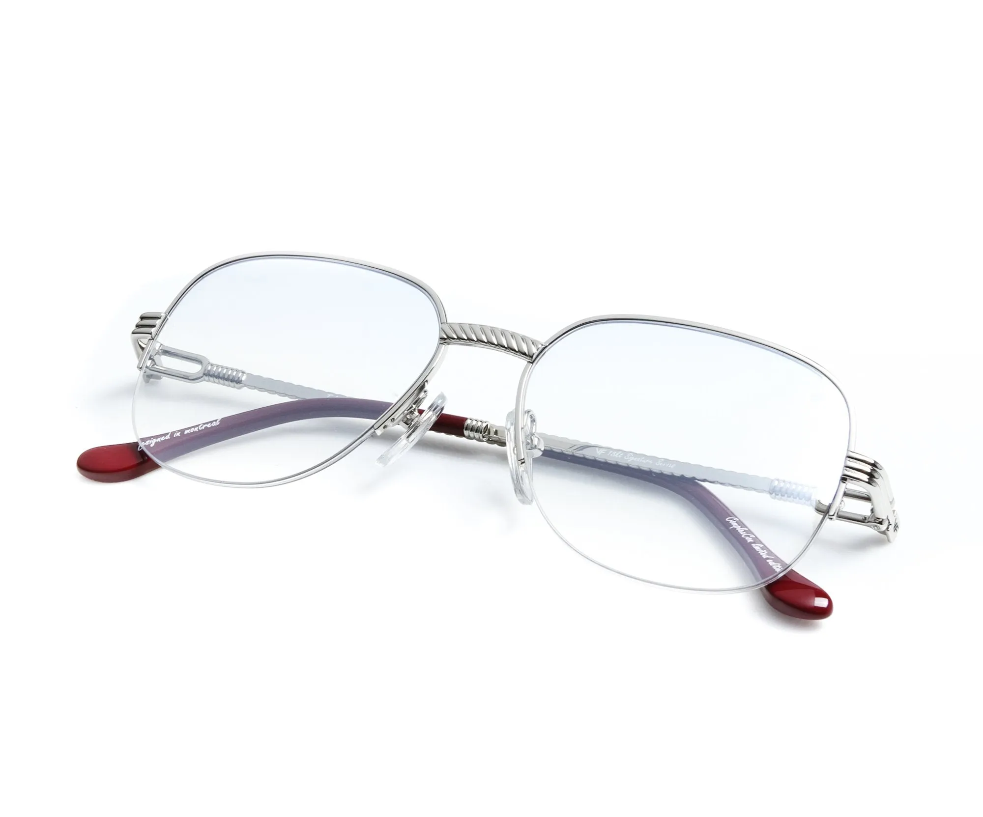 Mayor Half Rim 18KT White Gold