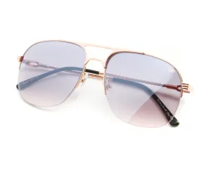 Snatch Half Rim 18KT Rose Gold