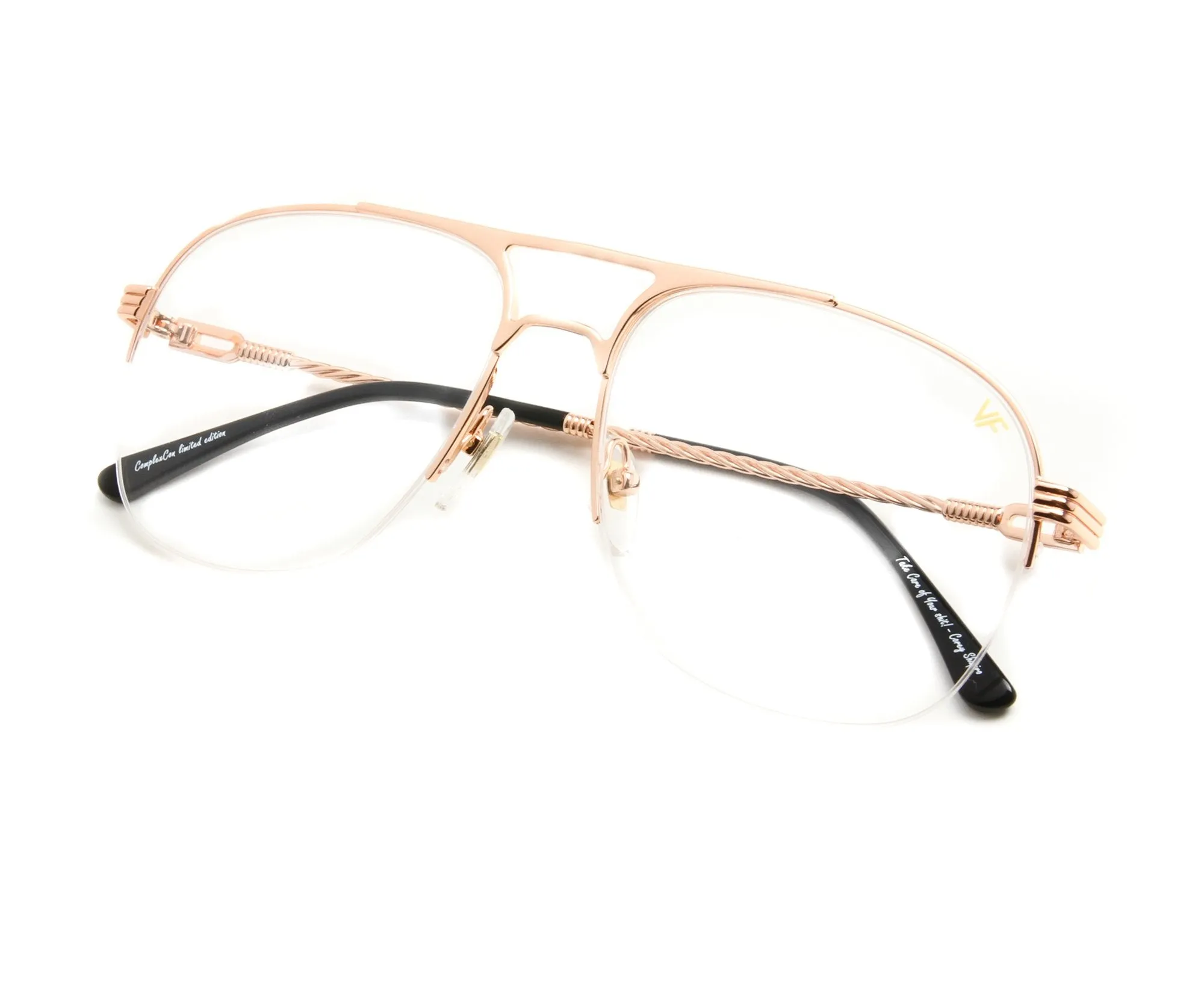 Snatch Half Rim 18KT Rose Gold
