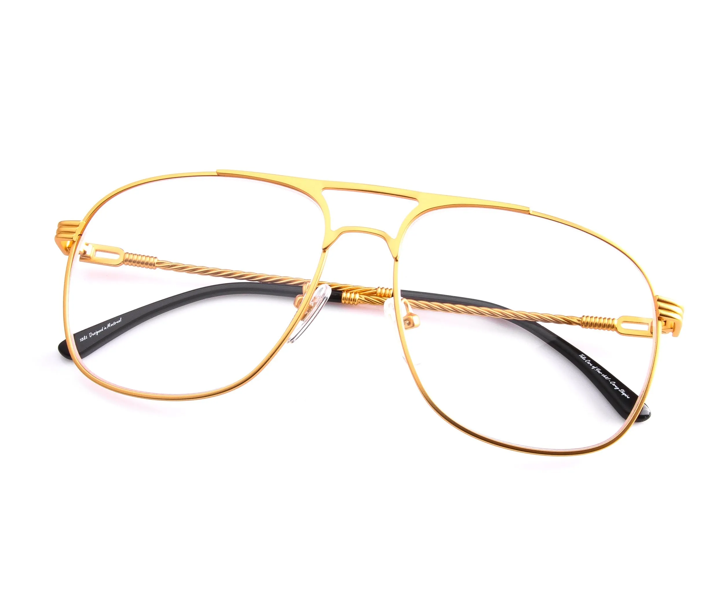 Snatch Signature Series 18KT Satin Gold