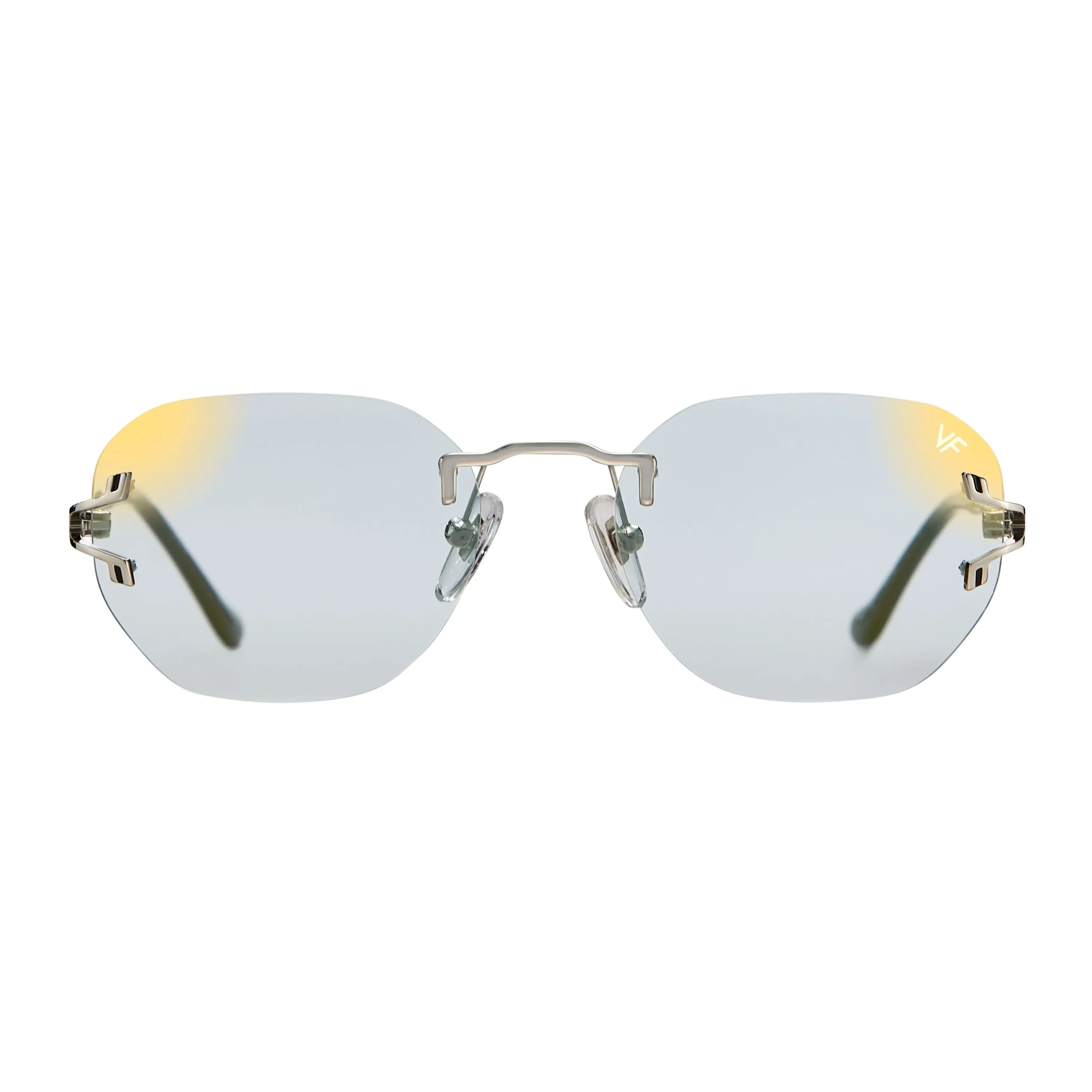 V-Decor Rimless Drill Mount 24KT White Gold
