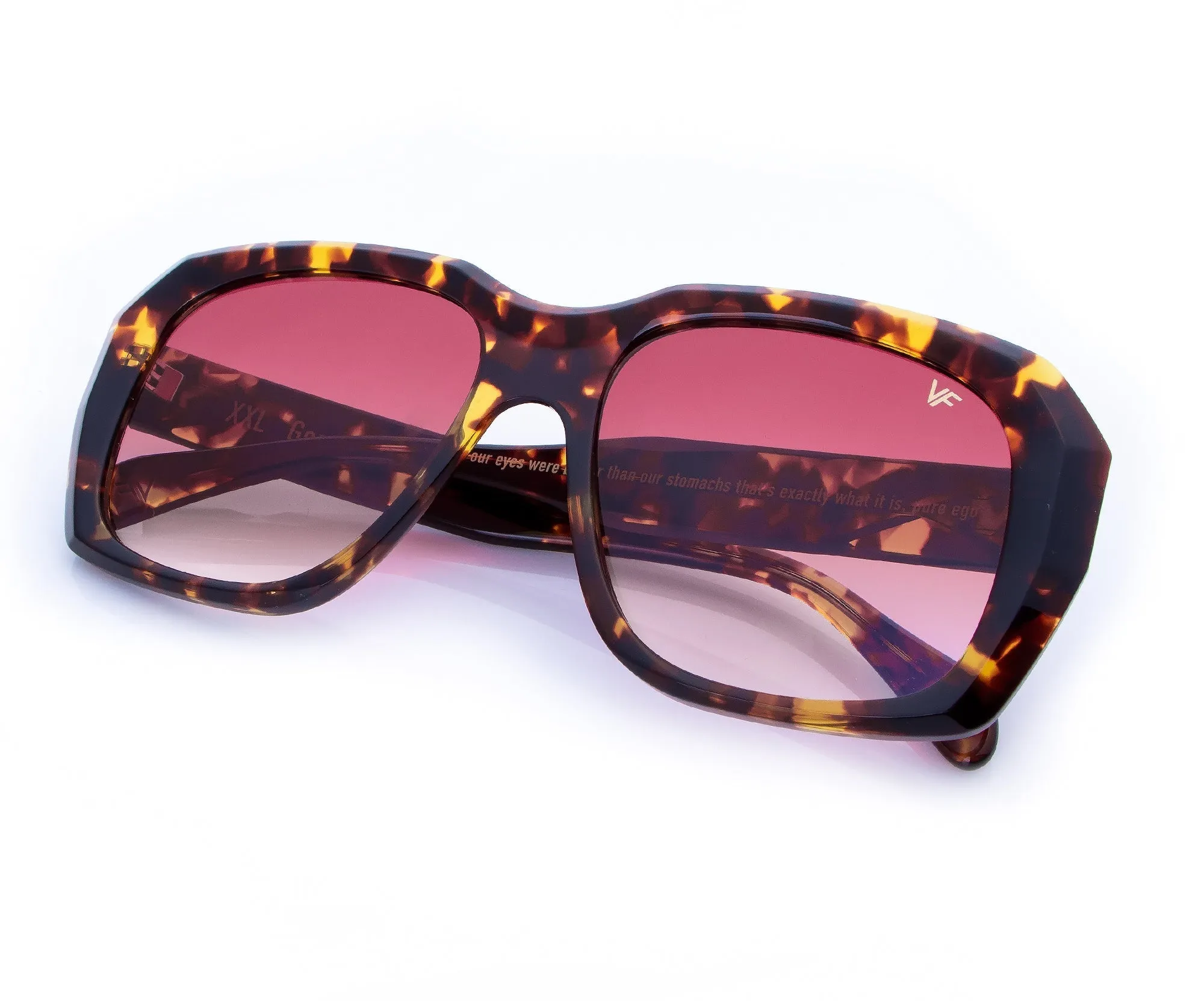 XXL Geometric Edition Tortoise Brown Acetate