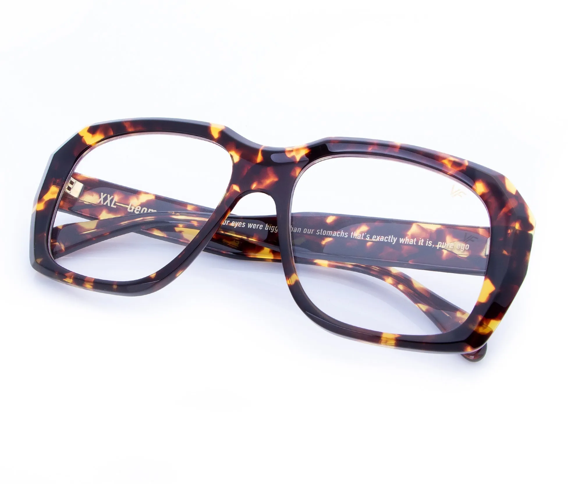 XXL Geometric Edition Tortoise Brown Acetate