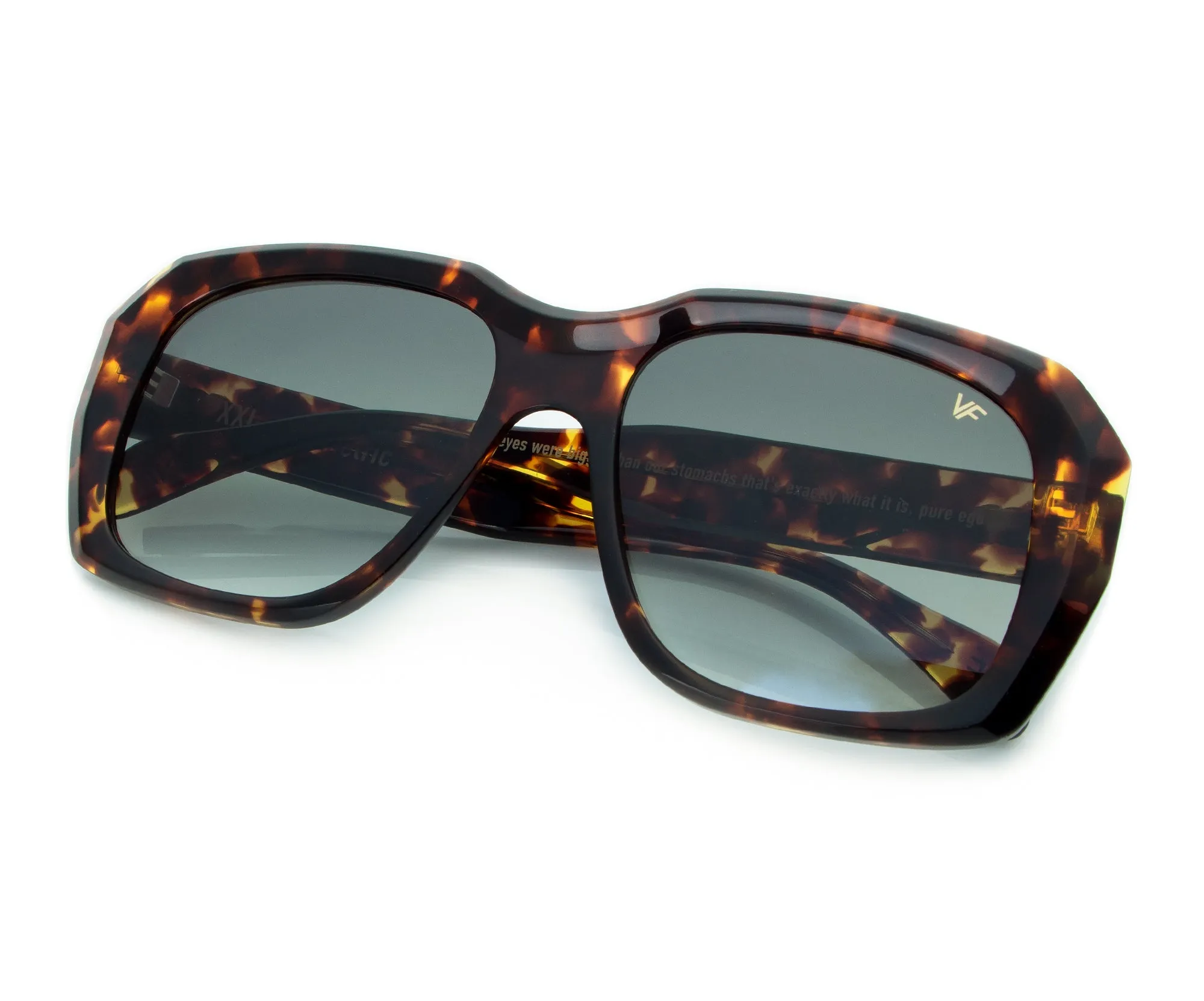 XXL Geometric Edition Tortoise Brown Acetate